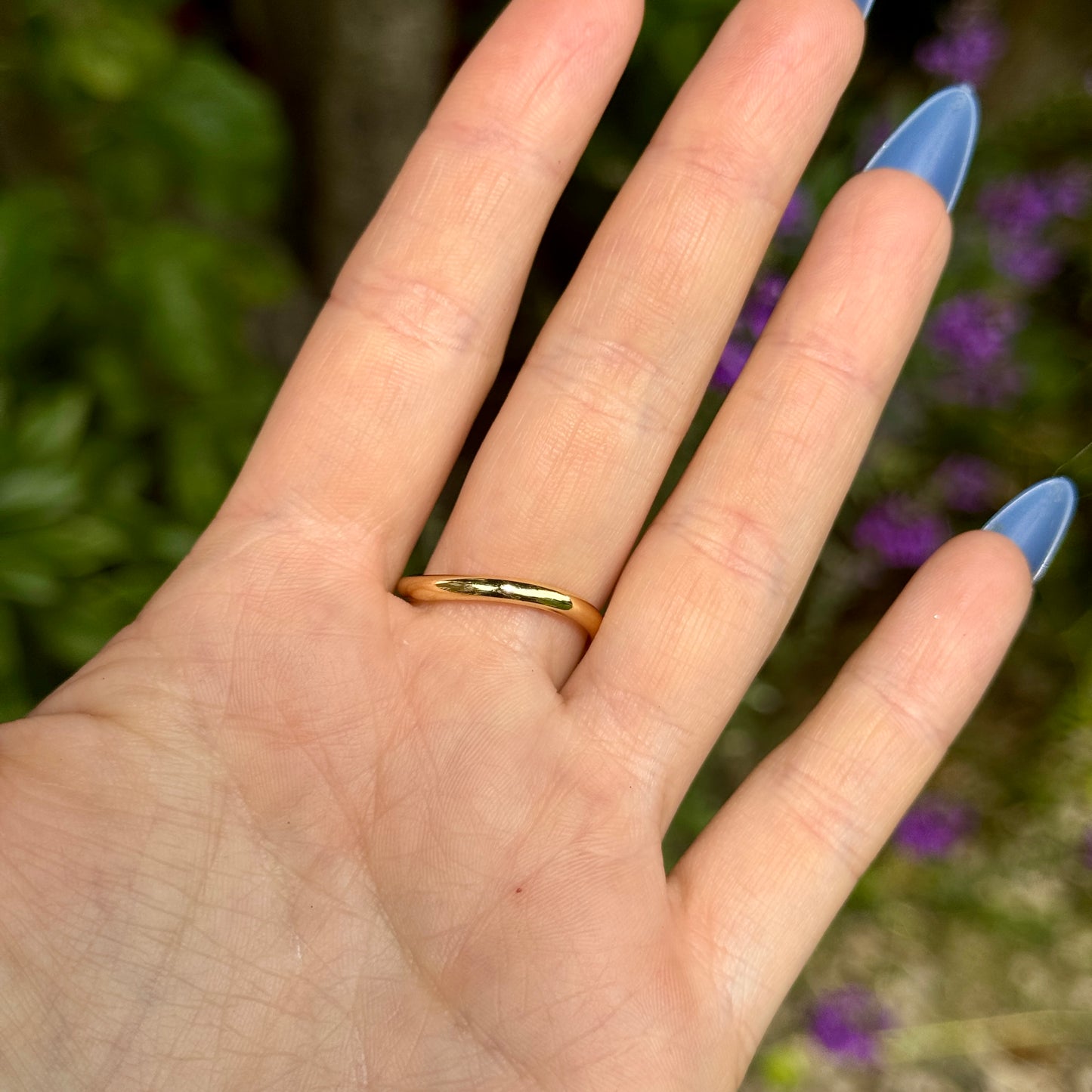Amethyst and Druzy Agate Adjustable Ring