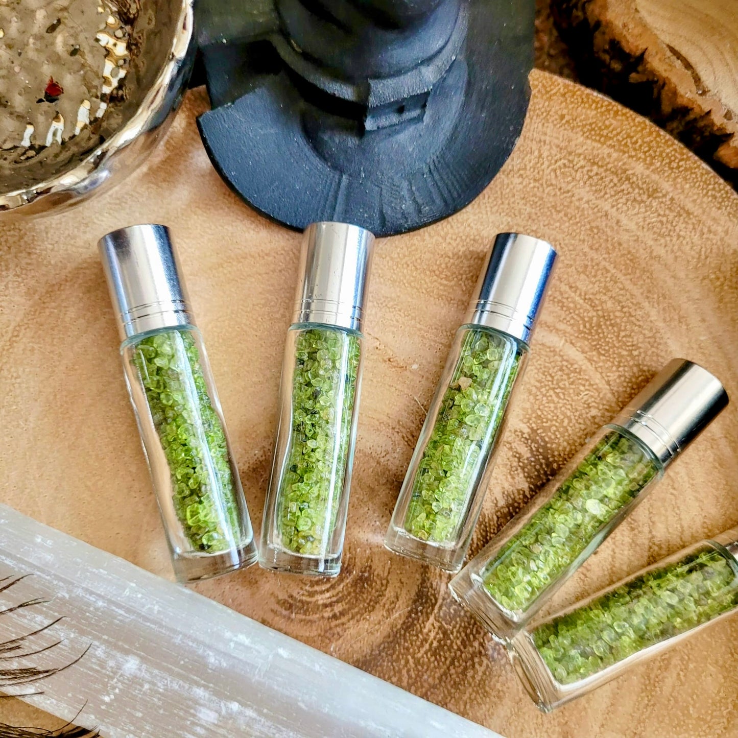 Peridot Roller Ball Perfume  Bottle
