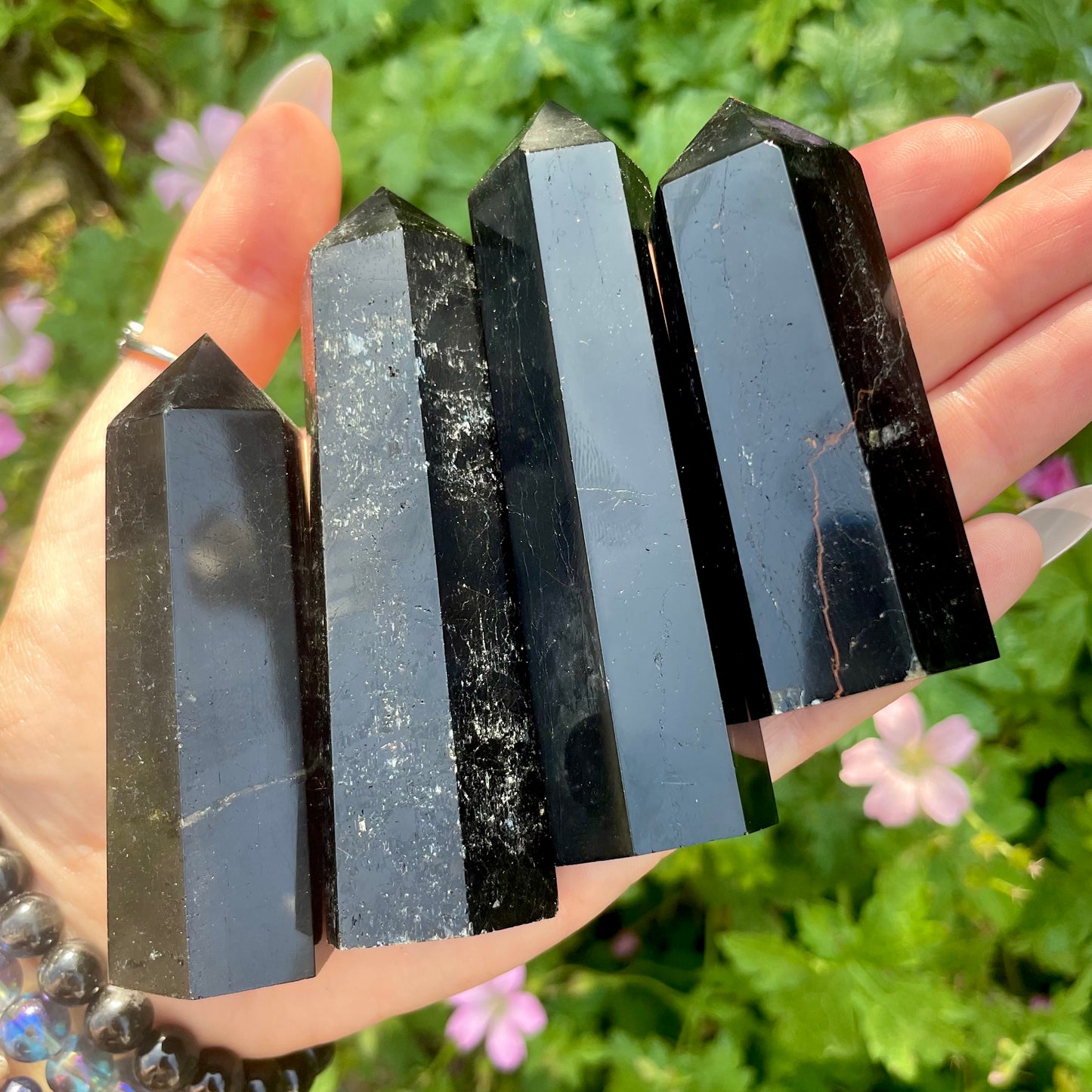 Black Tourmaline Protection Towers 🖤🛡️ 7-8cm