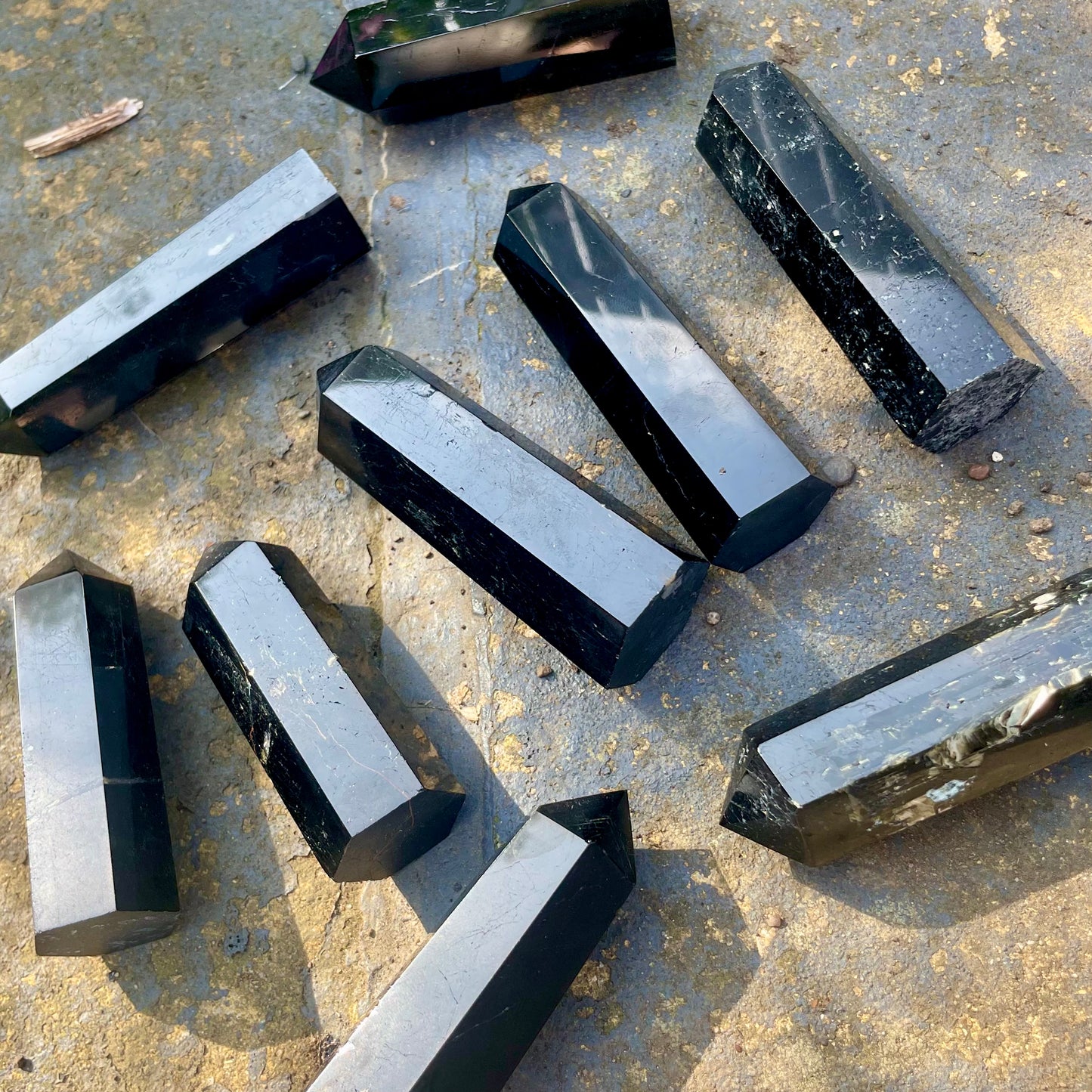 Black Tourmaline Protection Towers 🖤🛡️ 7-8cm