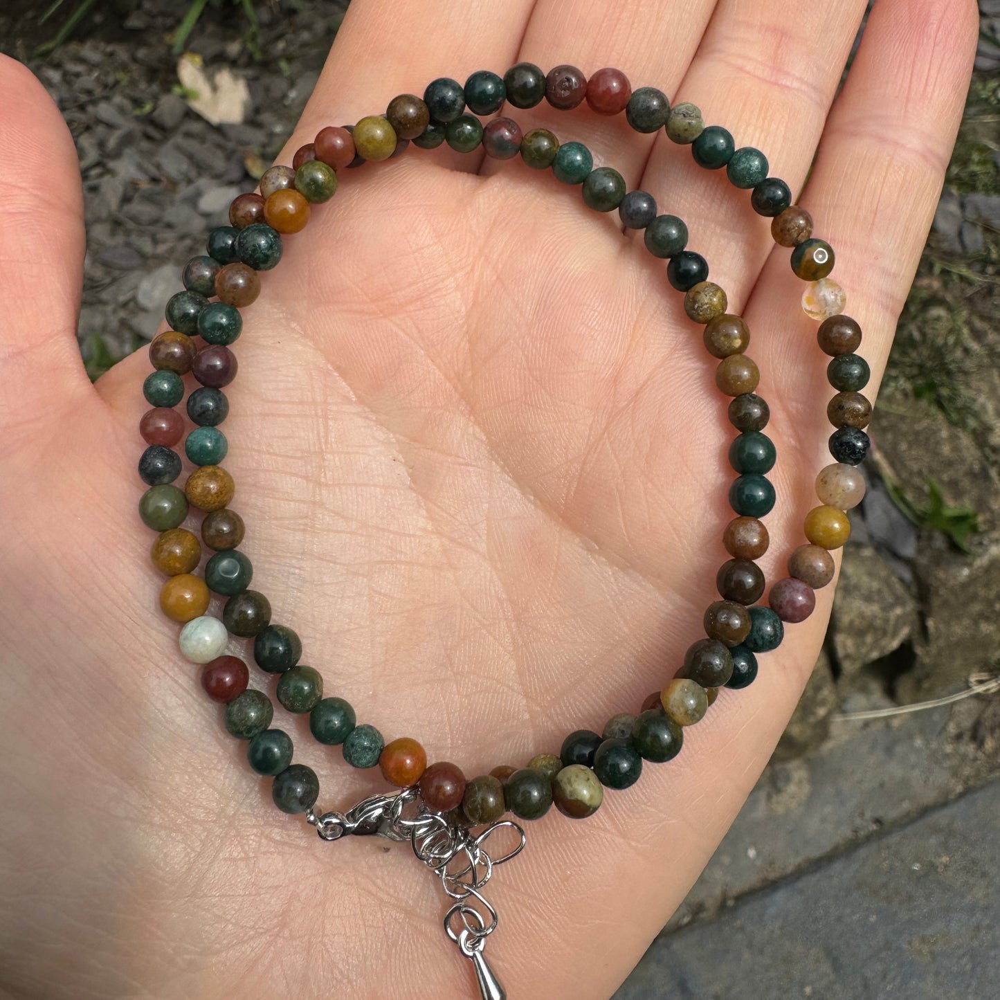 Ocean Jasper Choker Necklace