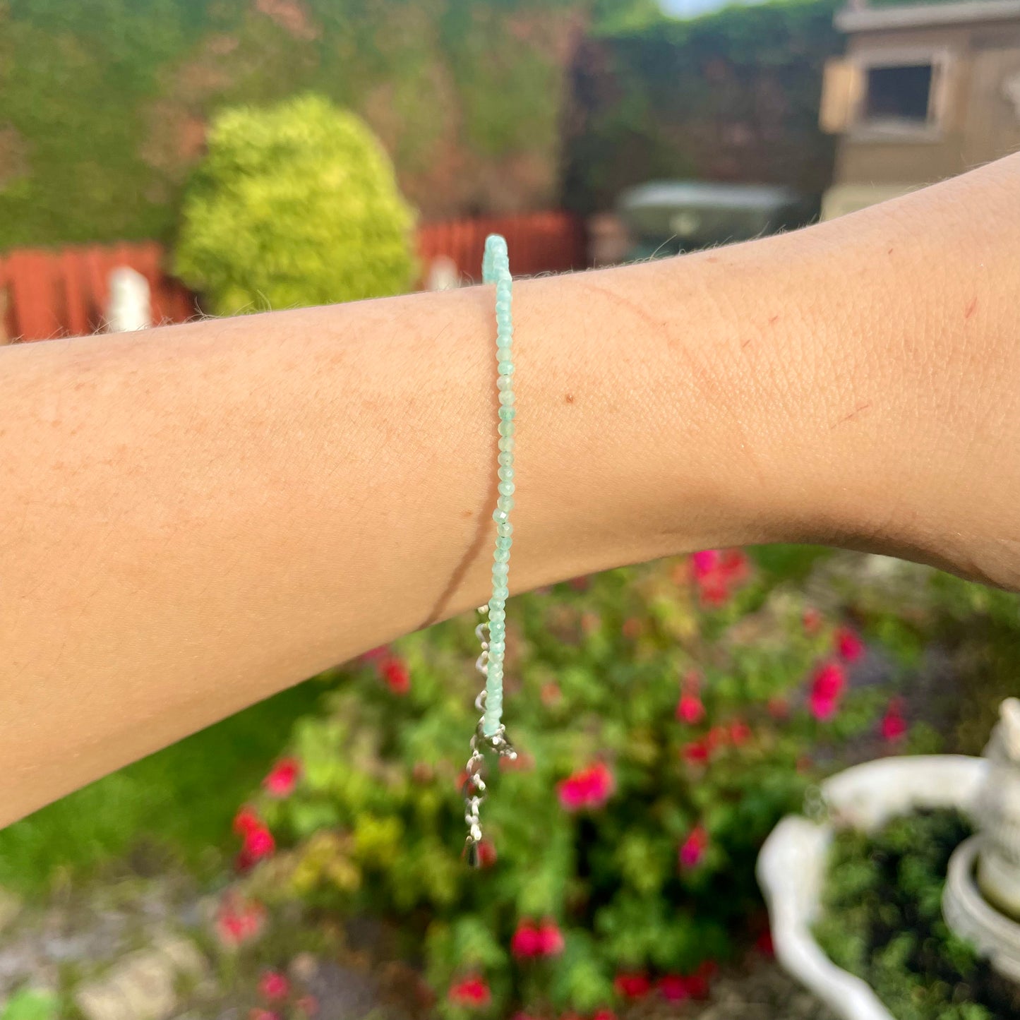 Amazonite Minimalist Bracelet 🩵