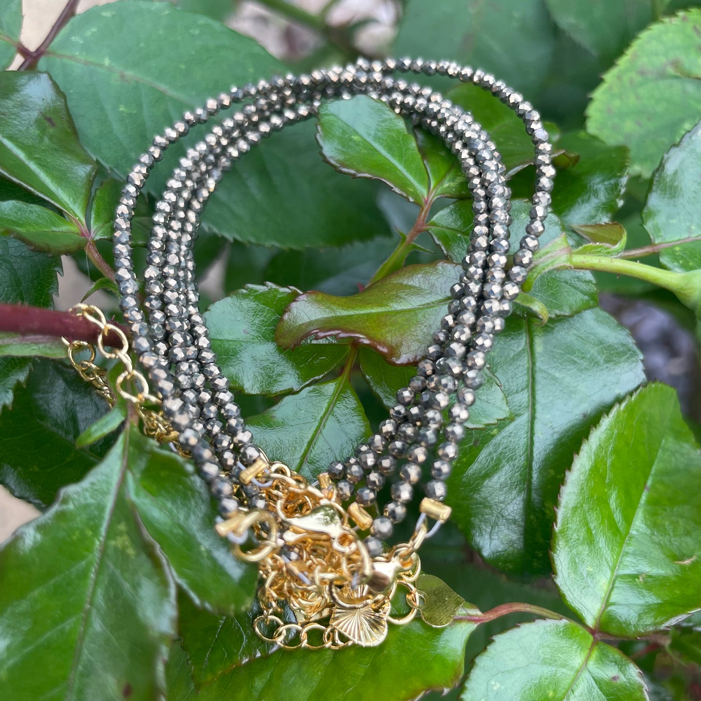 Pyrite Minimalist Bracelet 💰
