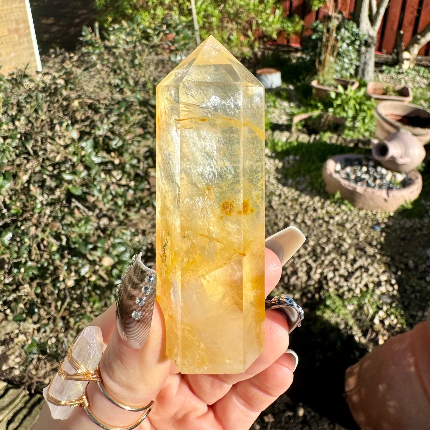 Golden Healer Quartz Towers 🌞 8-9cm