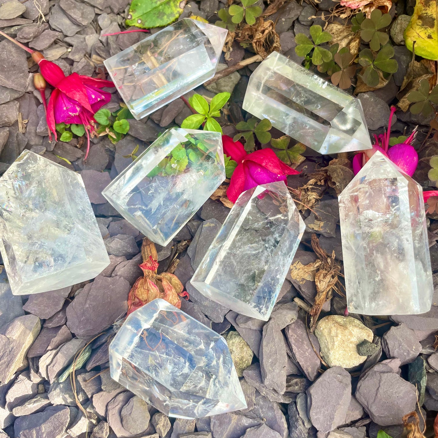 Clear Quartz Extra Chunky Towers 9-10cm