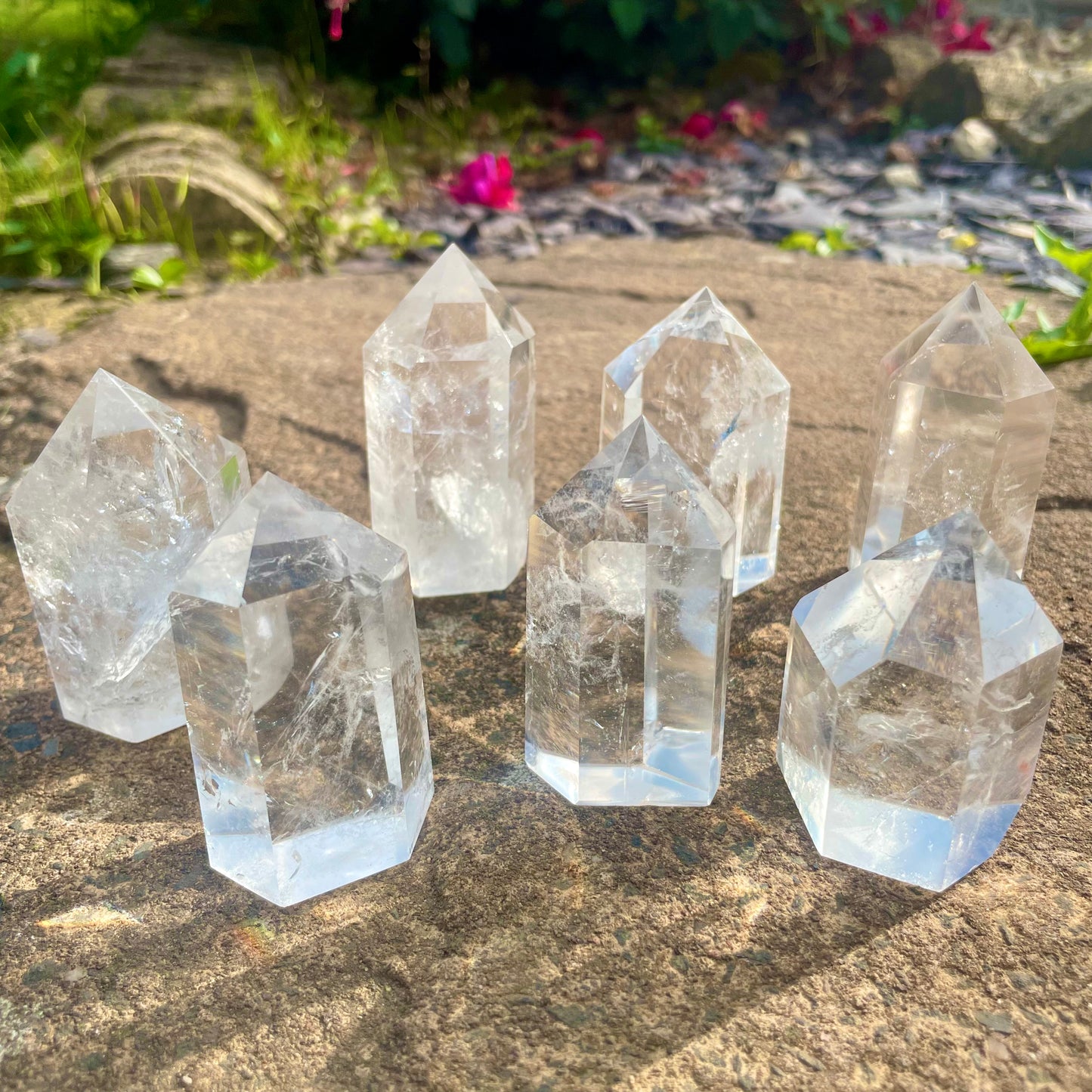 Clear Quartz Extra Chunky Towers 9-10cm