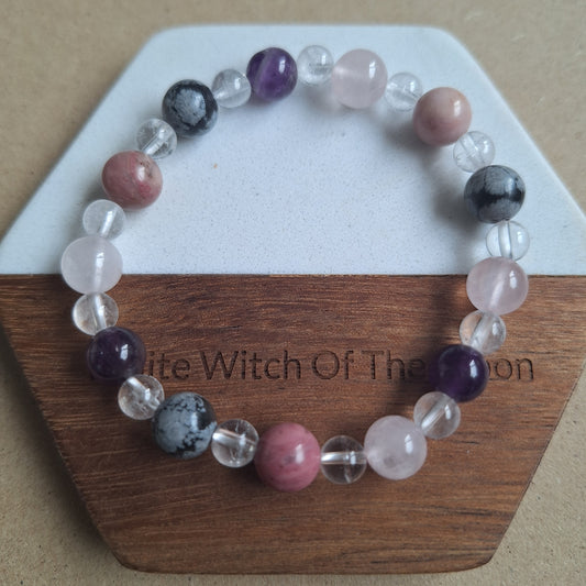Twin Flame Crystal Healing Beaded Bracelet 🔥🔥