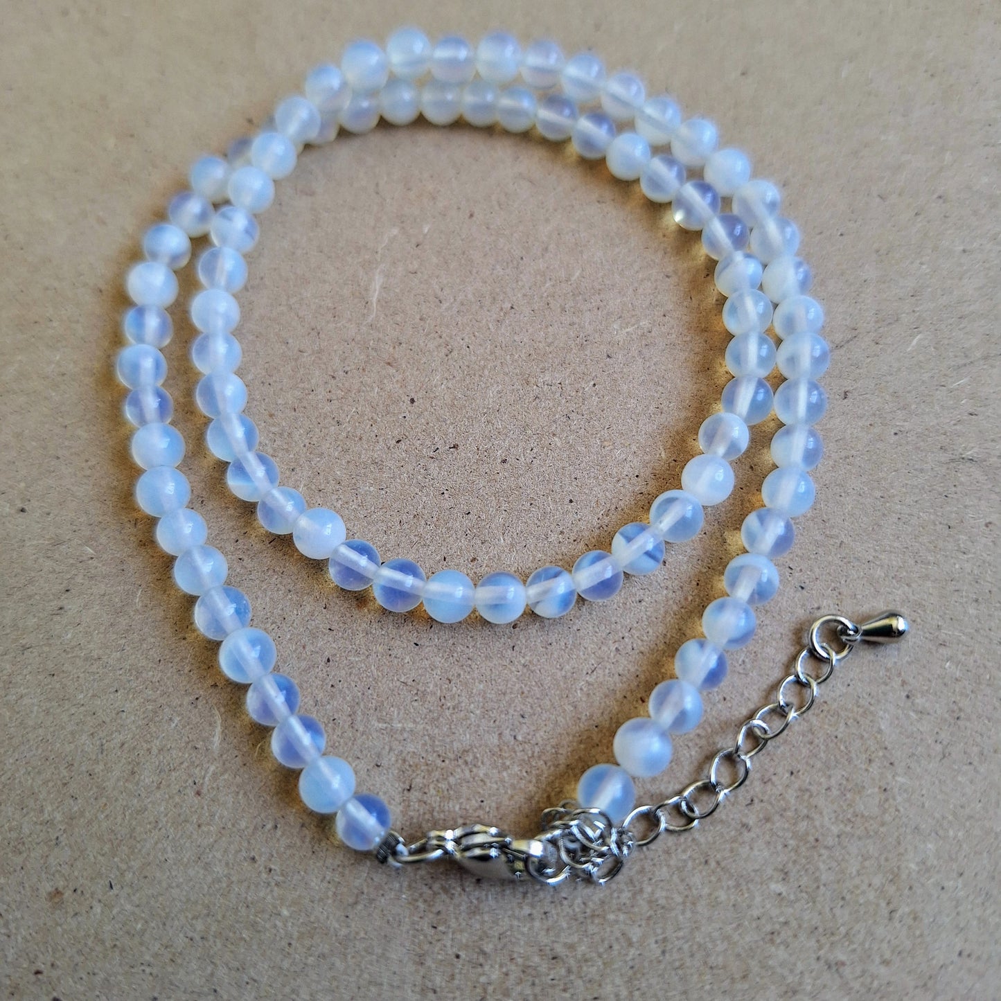 Opalite Choker Necklace 4mm beads