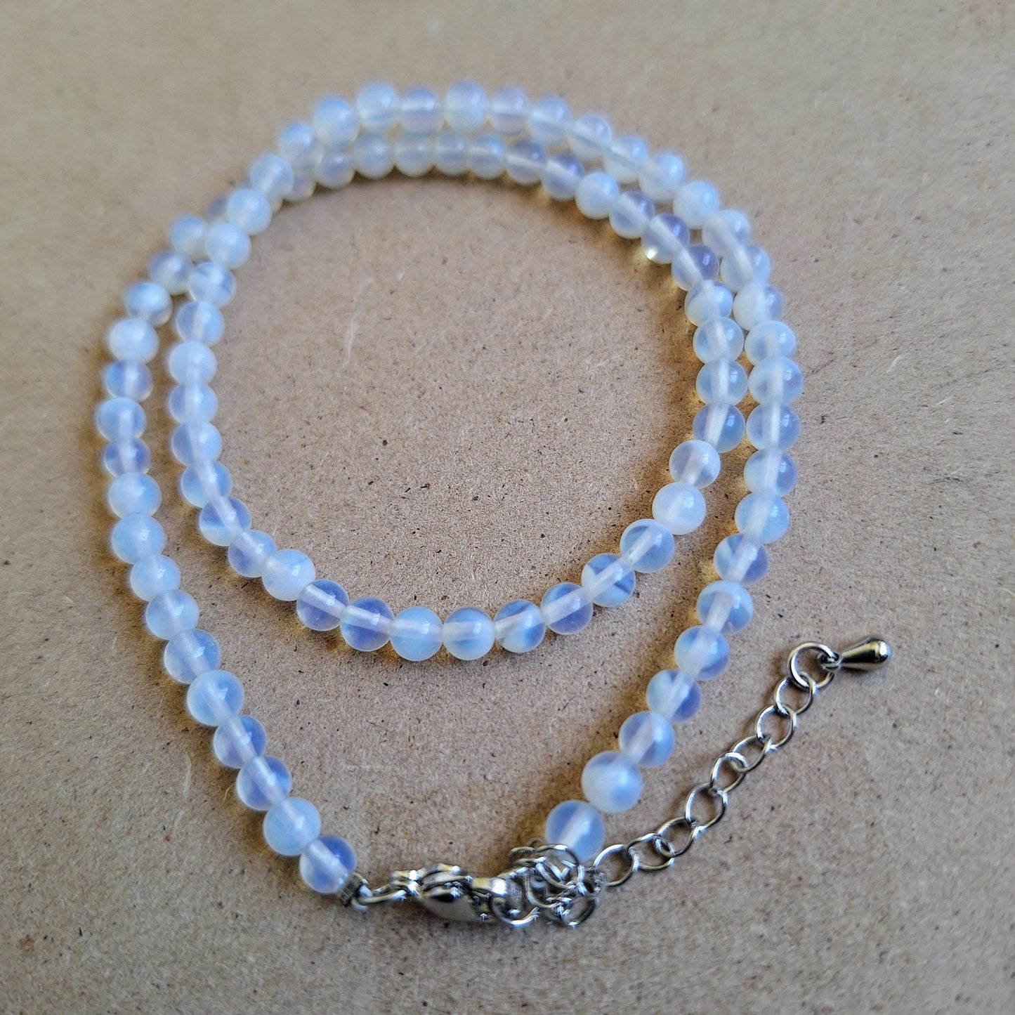 Opalite Choker Necklace 4mm beads