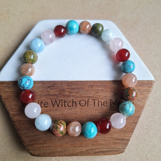 Fertility and Pregnancy Support Beaded Bracelet ❤️💝💚