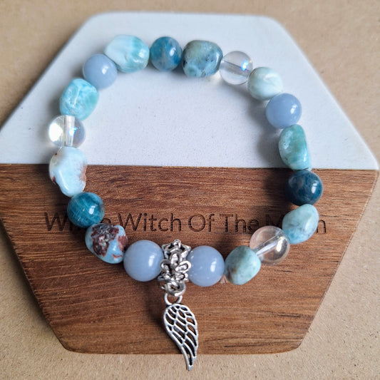 Connect With Angels Beaded Bracelet 👼💙