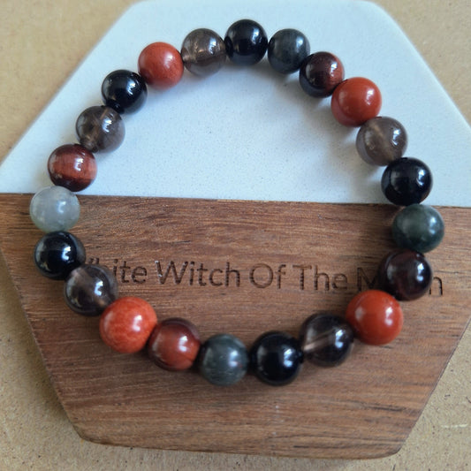 Root Chakra Aligning Beaded Bracelet