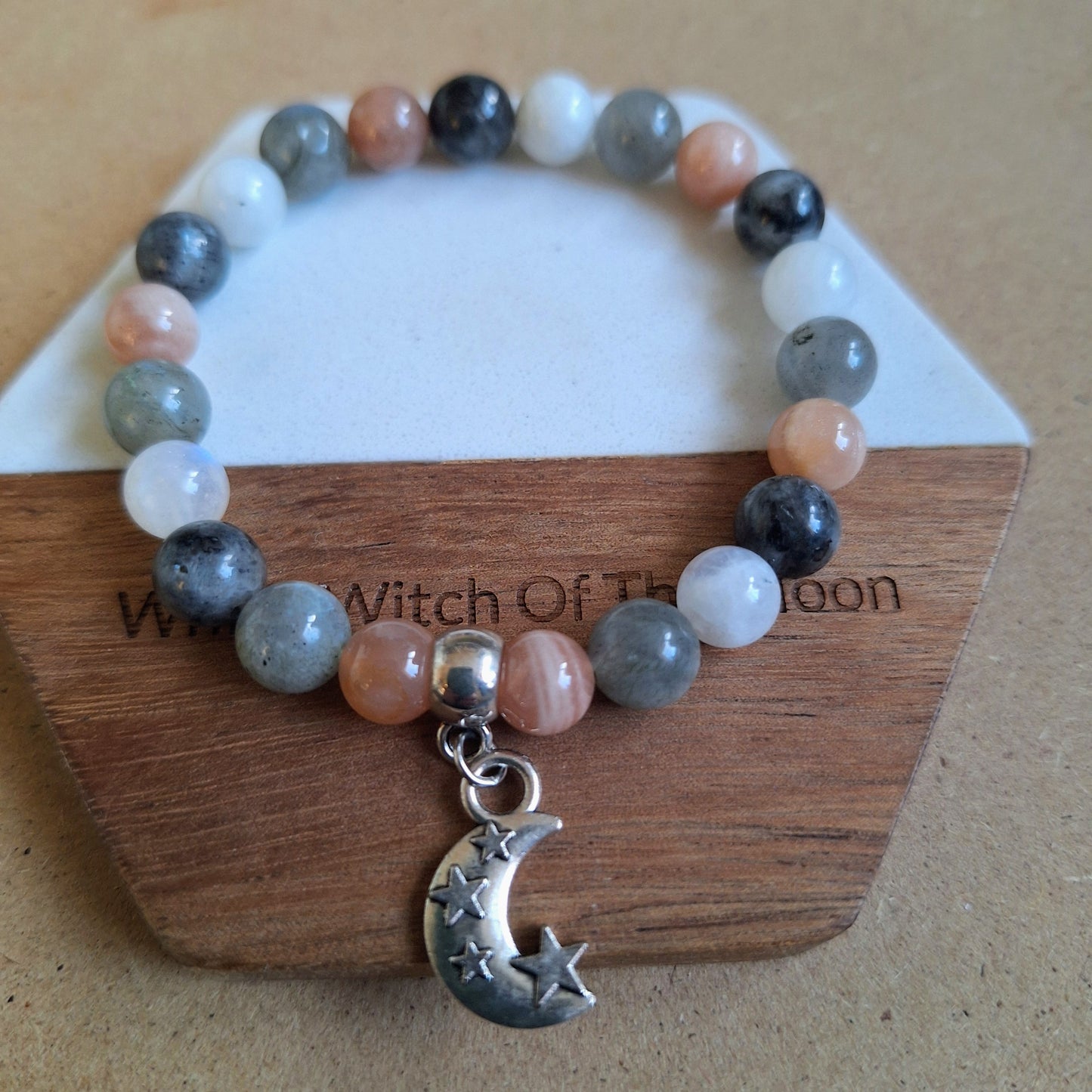 Attune To The Moon Beaded Bracelet