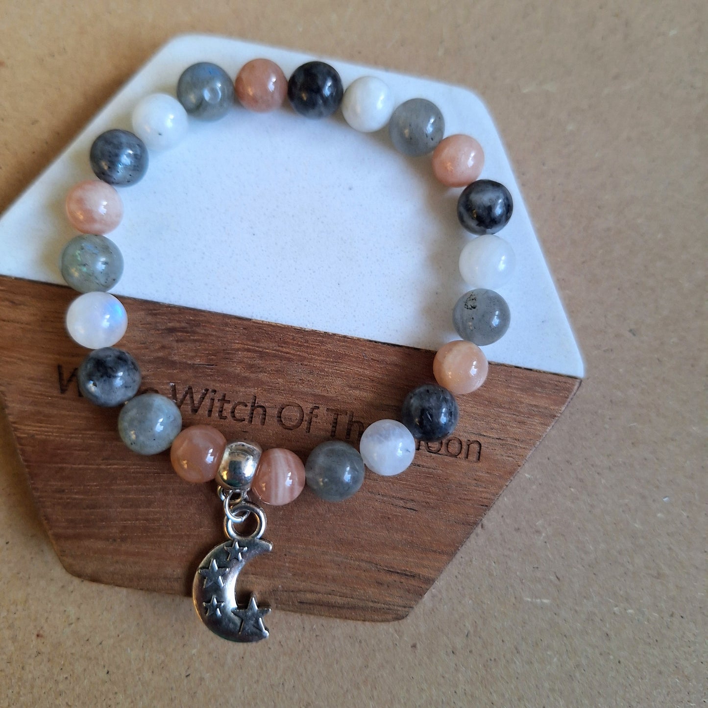 Attune To The Moon Beaded Bracelet