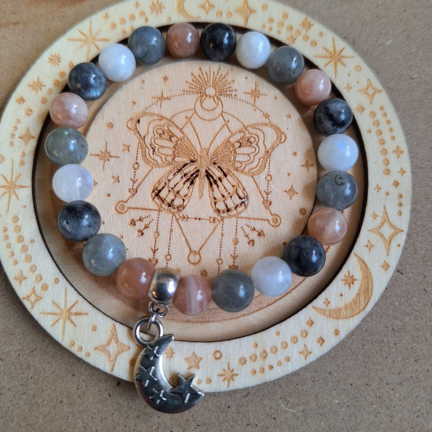 Attune To The Moon Beaded Bracelet