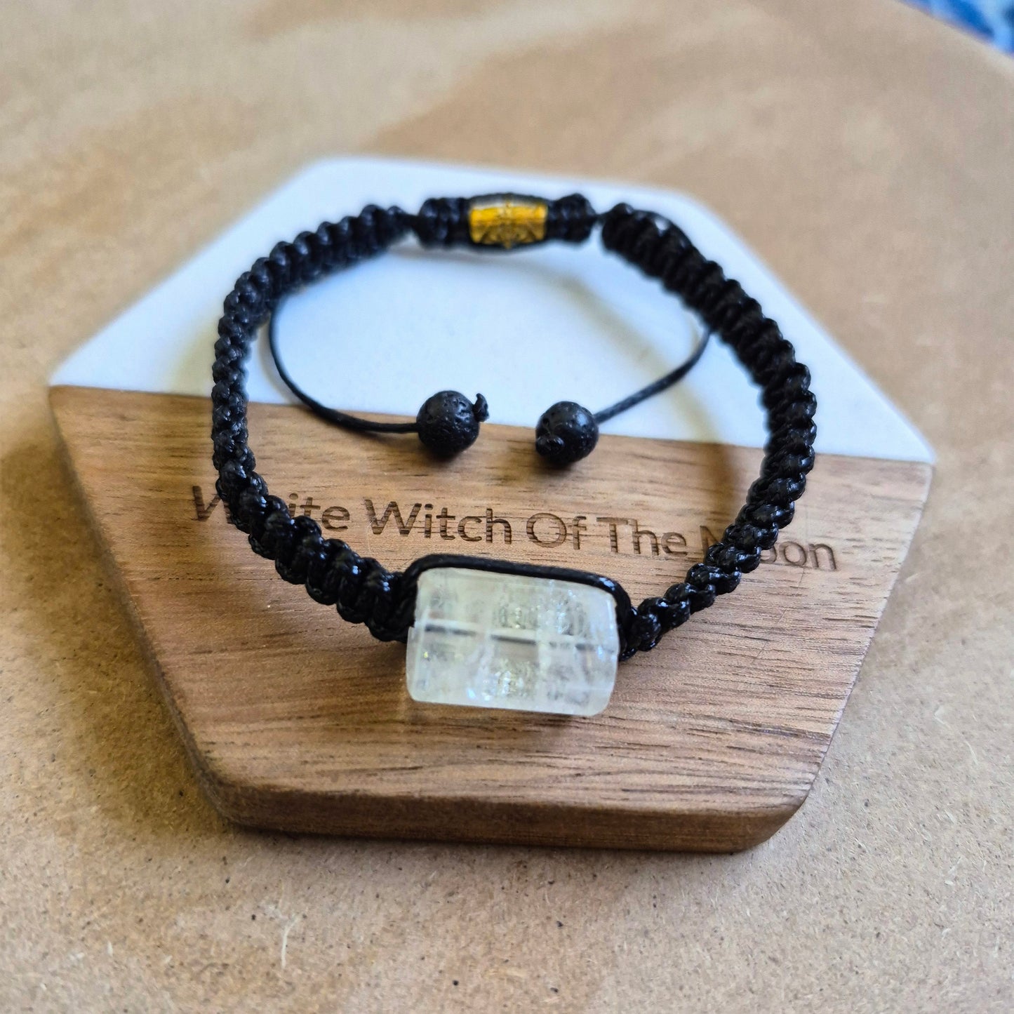 Citrine adjustable bracelet