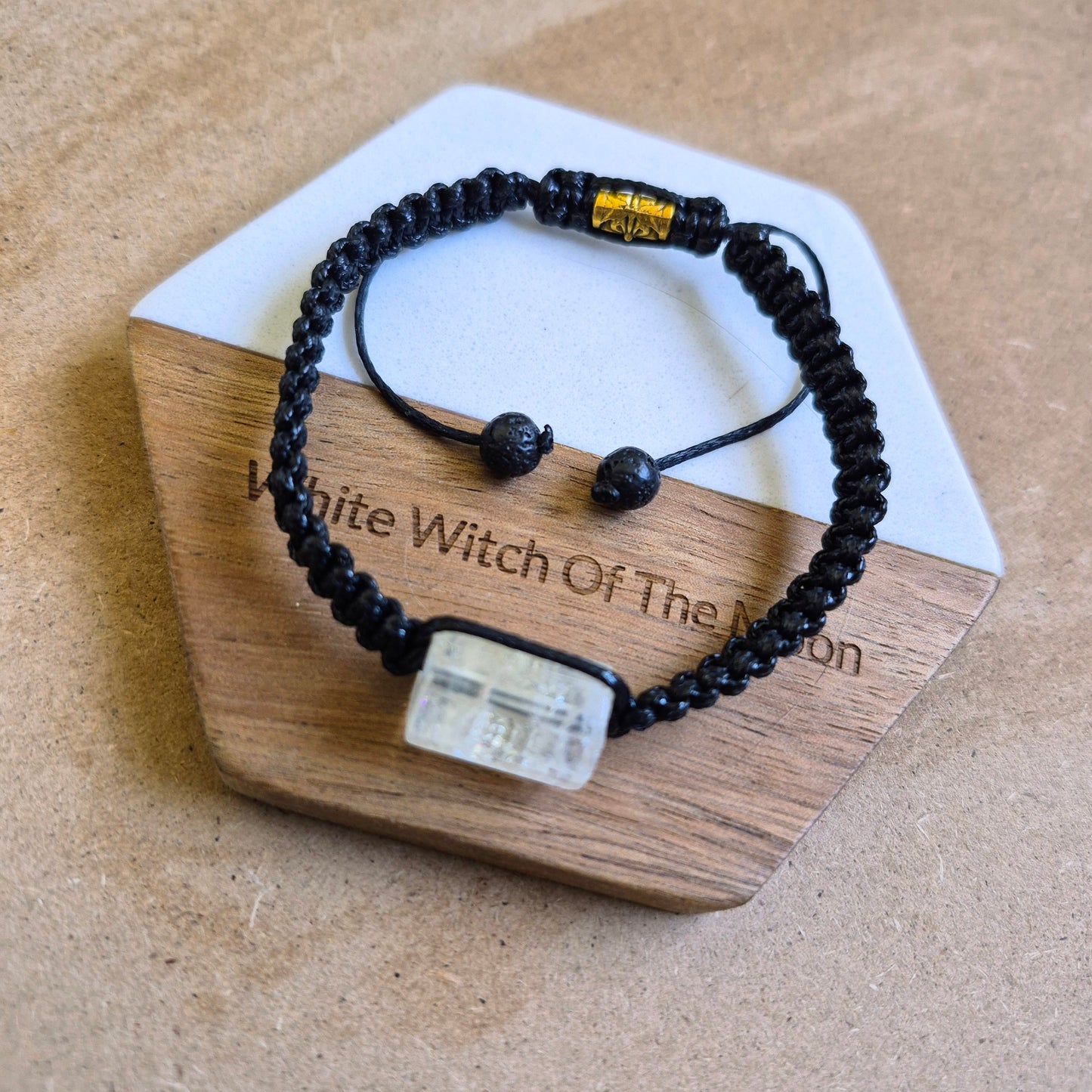 Citrine adjustable bracelet