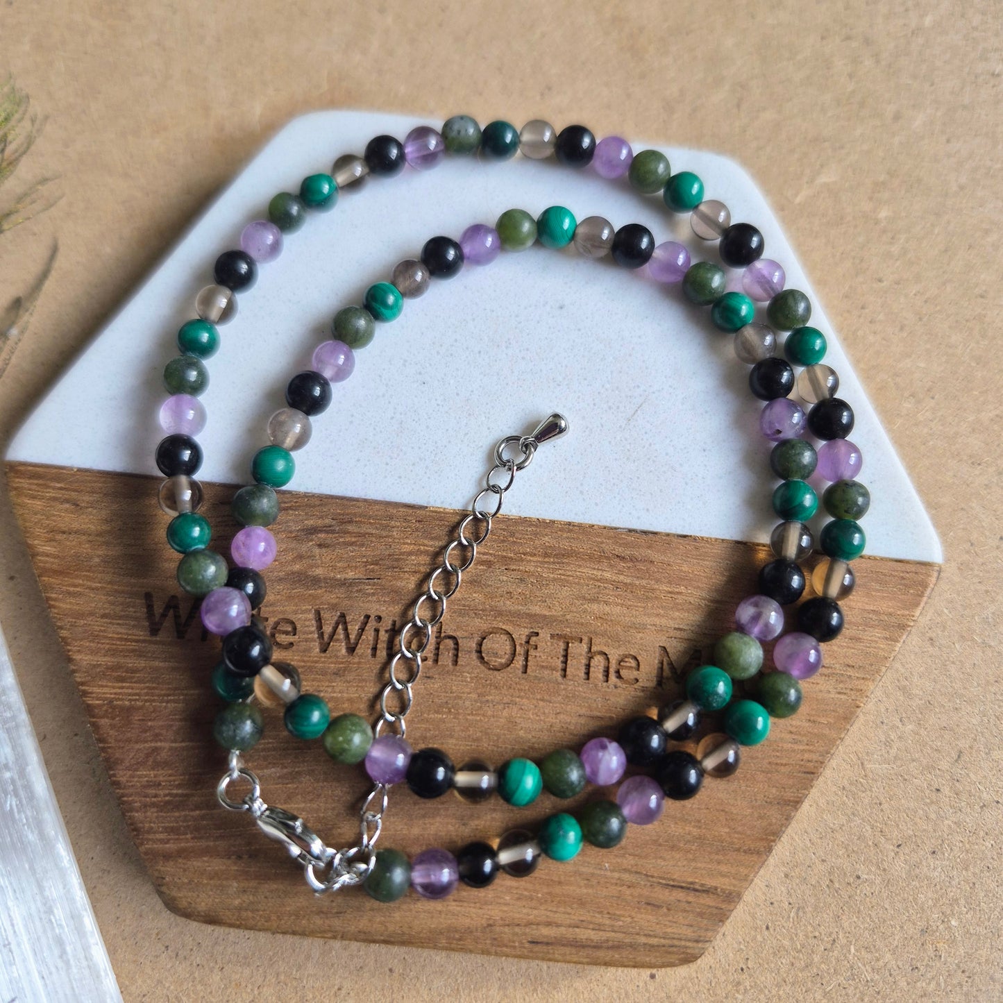 Curse Breaking Choker 4mm bead Necklace