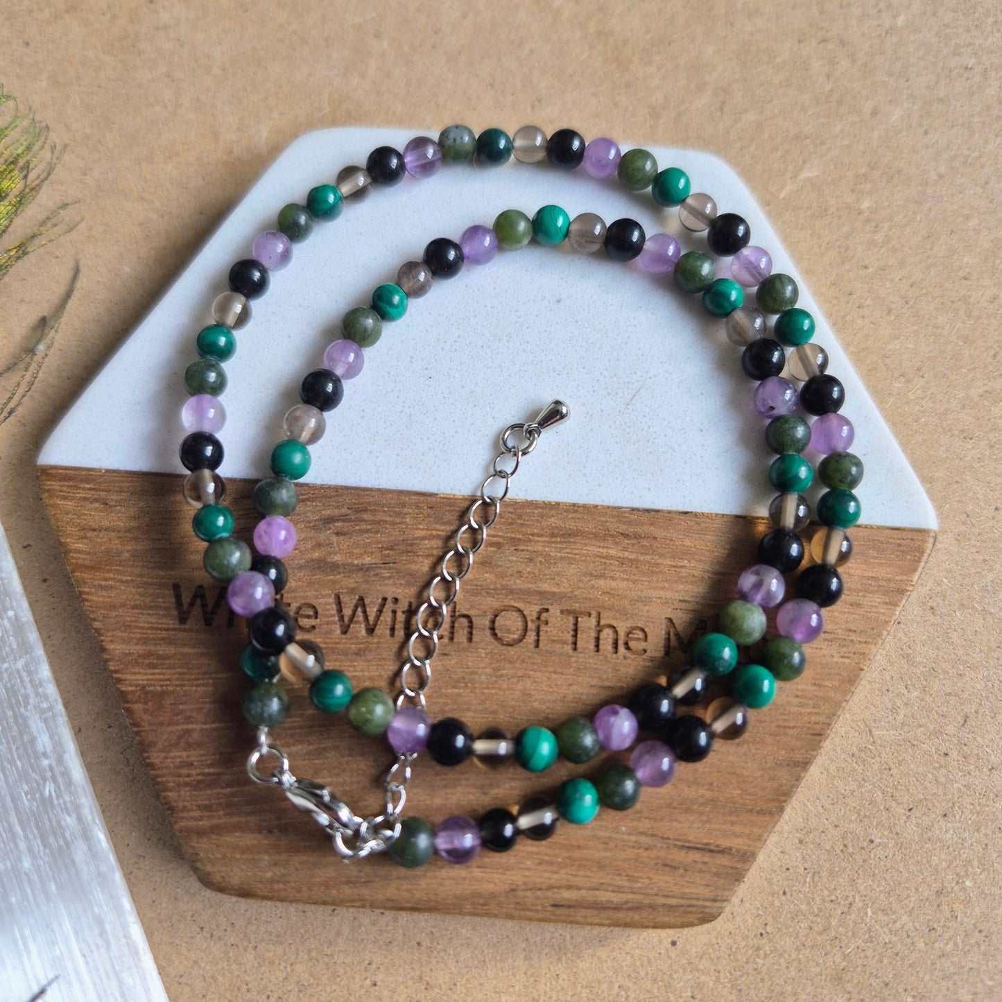 Curse Breaking Choker 4mm bead Necklace