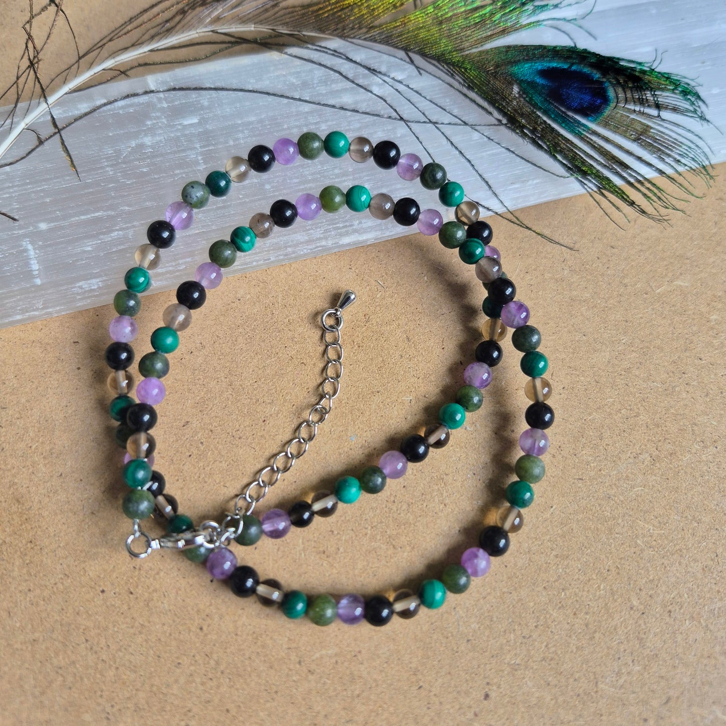 Curse Breaking Choker 4mm bead Necklace