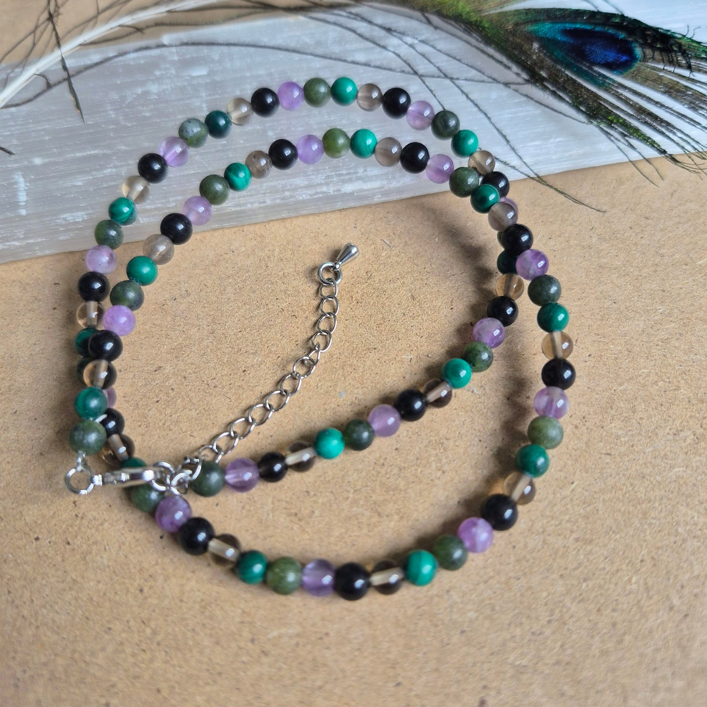 Curse Breaking Choker 4mm bead Necklace