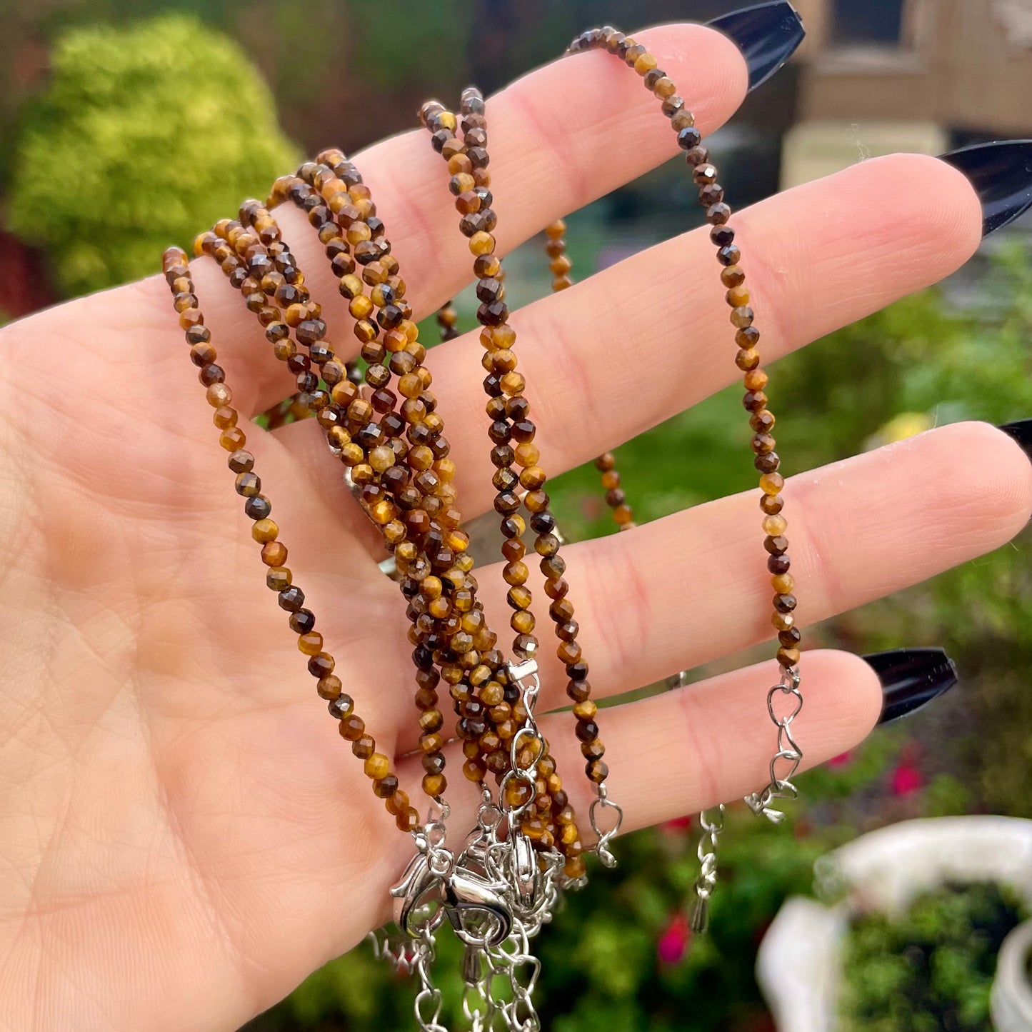 Tigers Eye Minimalist Bracelet 🐯