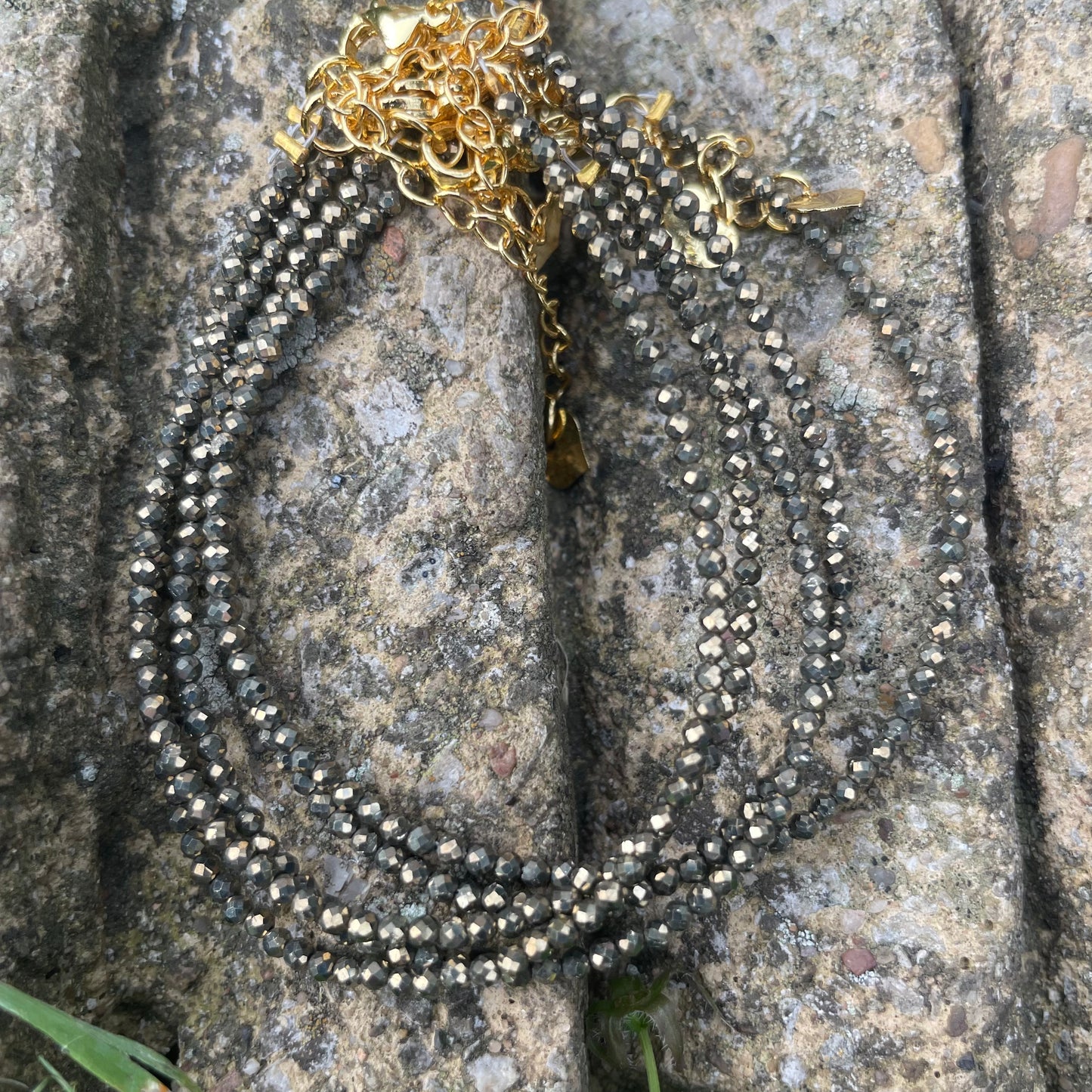 Pyrite Minimalist Bracelet 💰