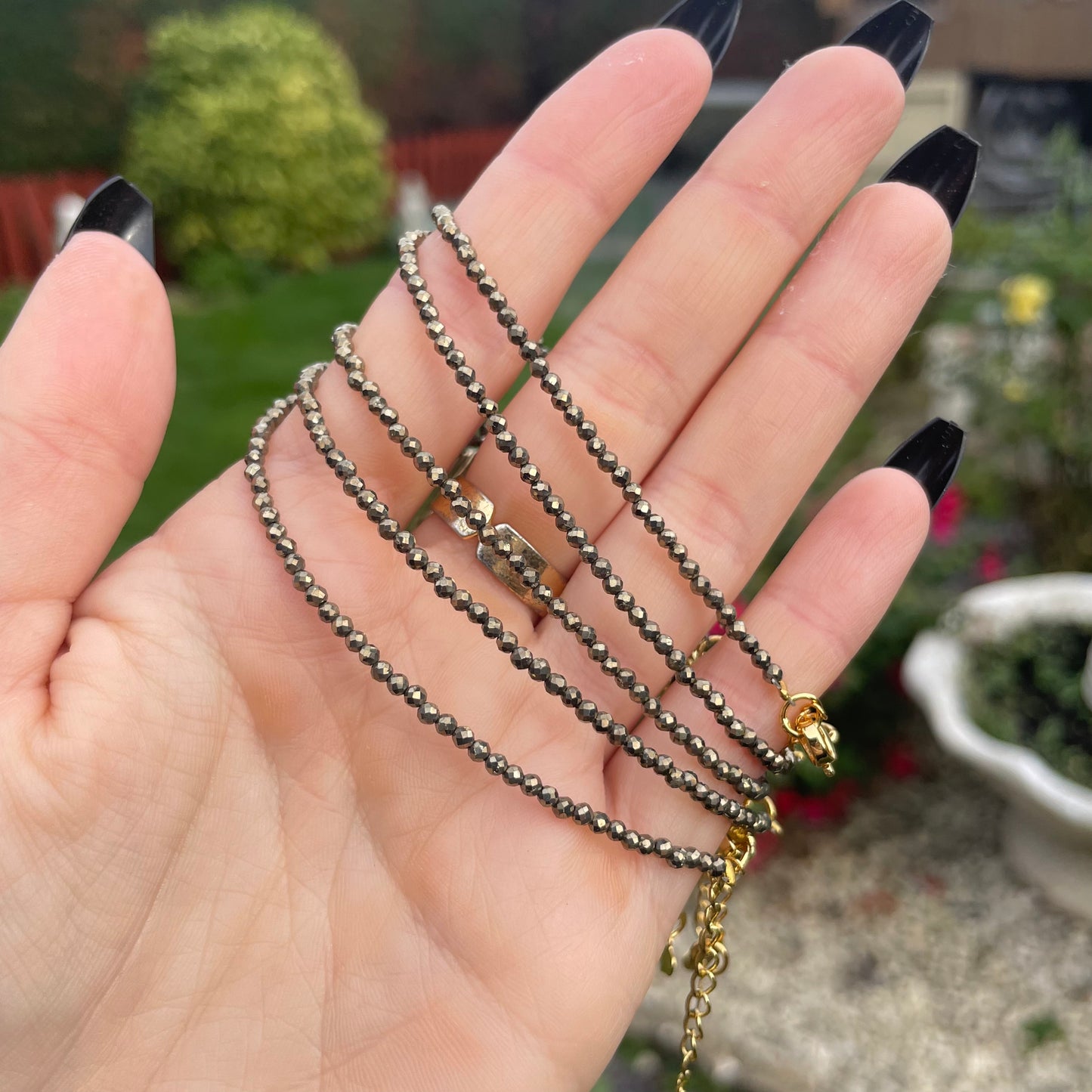 Pyrite Minimalist Bracelet 💰