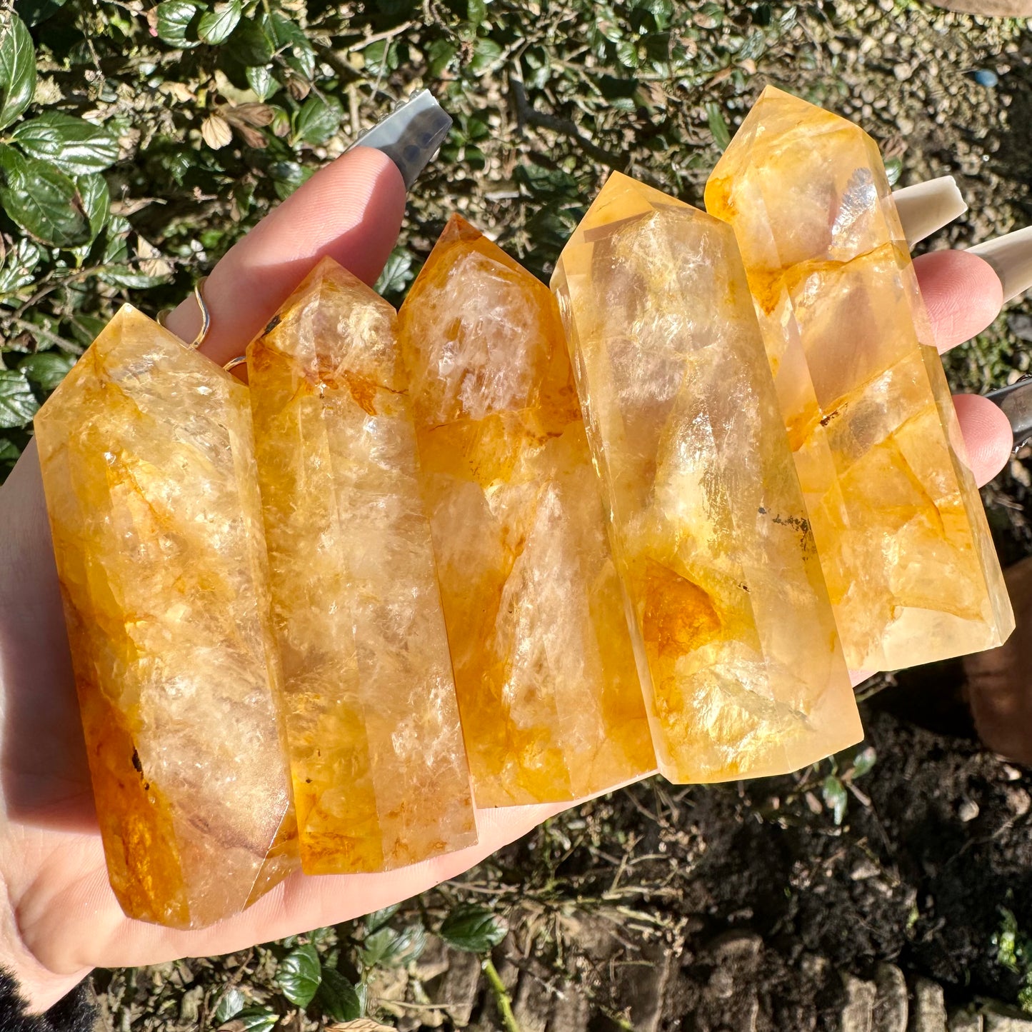 Golden Healer Quartz Towers 🌞 8-9cm