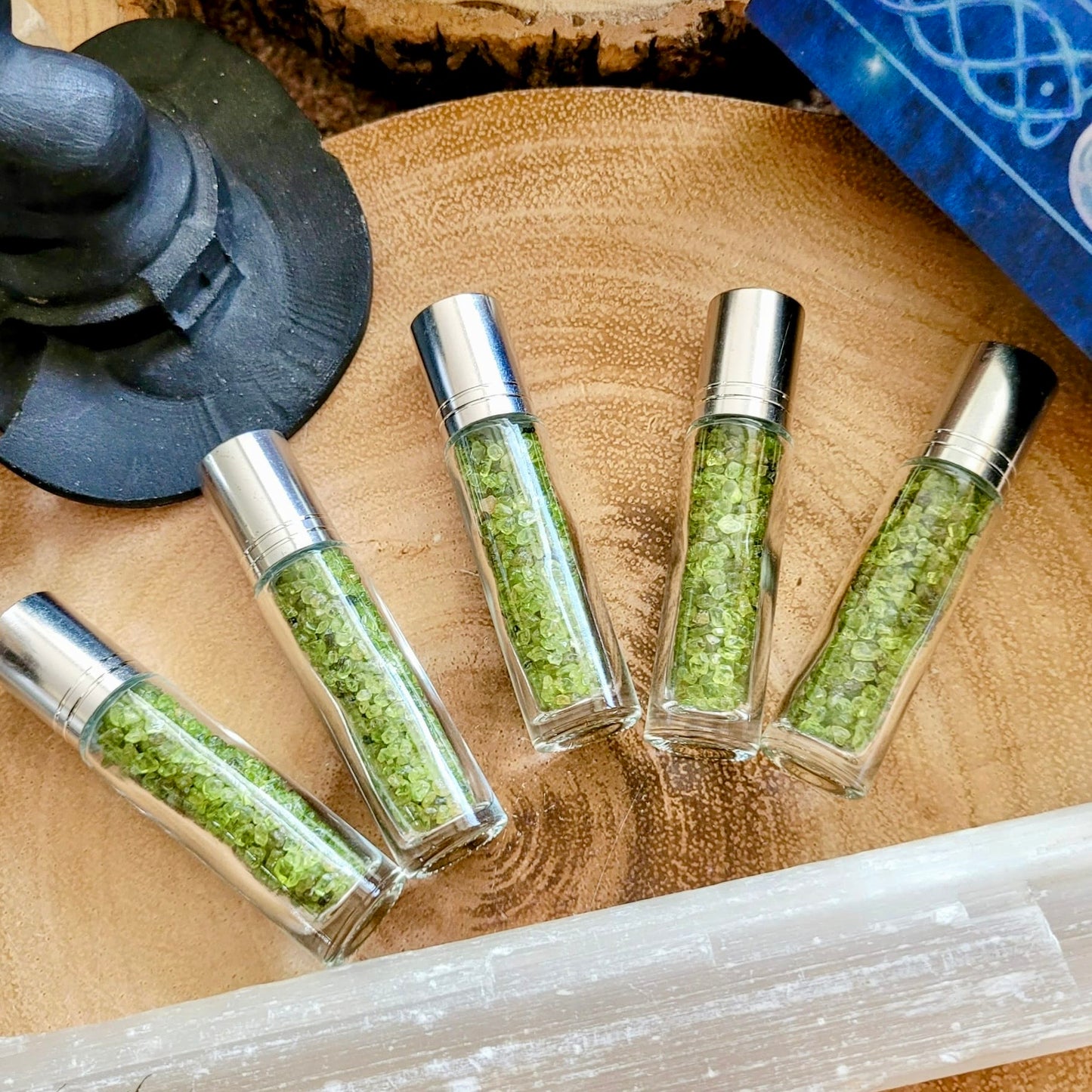 Peridot Roller Ball Perfume  Bottle