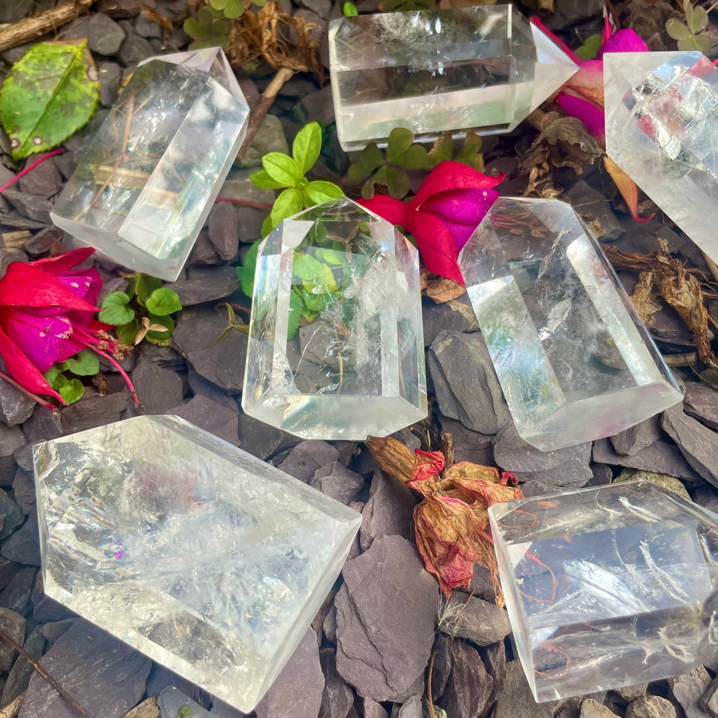 Clear Quartz Extra Chunky Towers 9-10cm