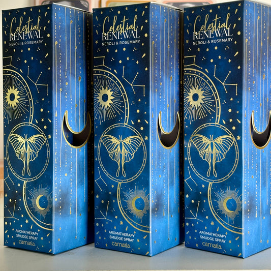 Celestial Renewal Energy Clearing Smudge Spray - Neroli & Rosemary