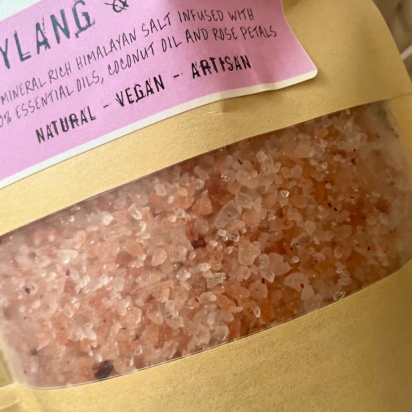 Ylang & Rose Himalayan Salt Bath Blend - Sensual 🌸🫦