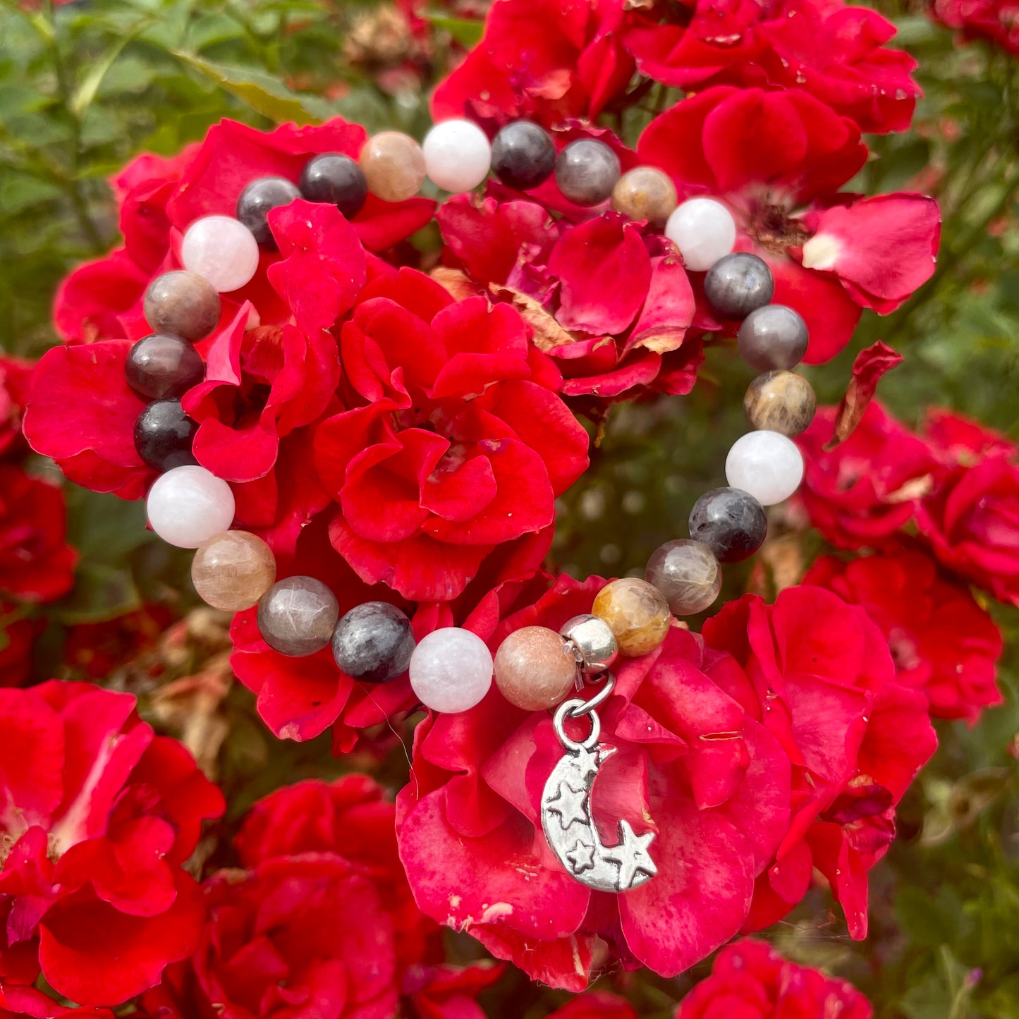 Attune To The Moon Beaded Bracelet