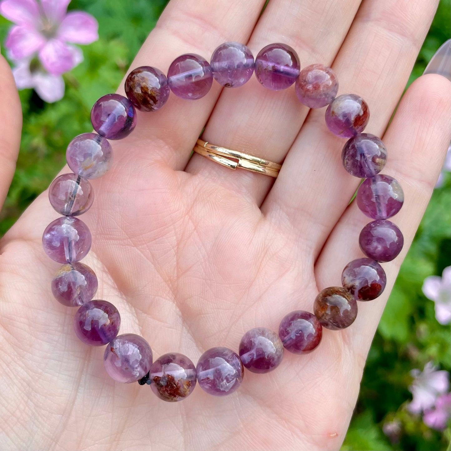 Auralite-23 Beaded Bracelet