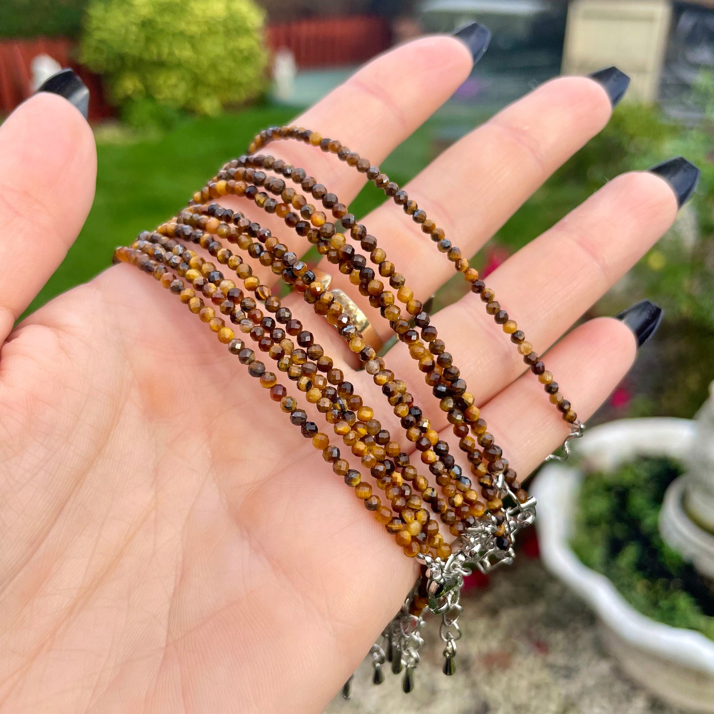 Tigers Eye Minimalist Bracelet 🐯