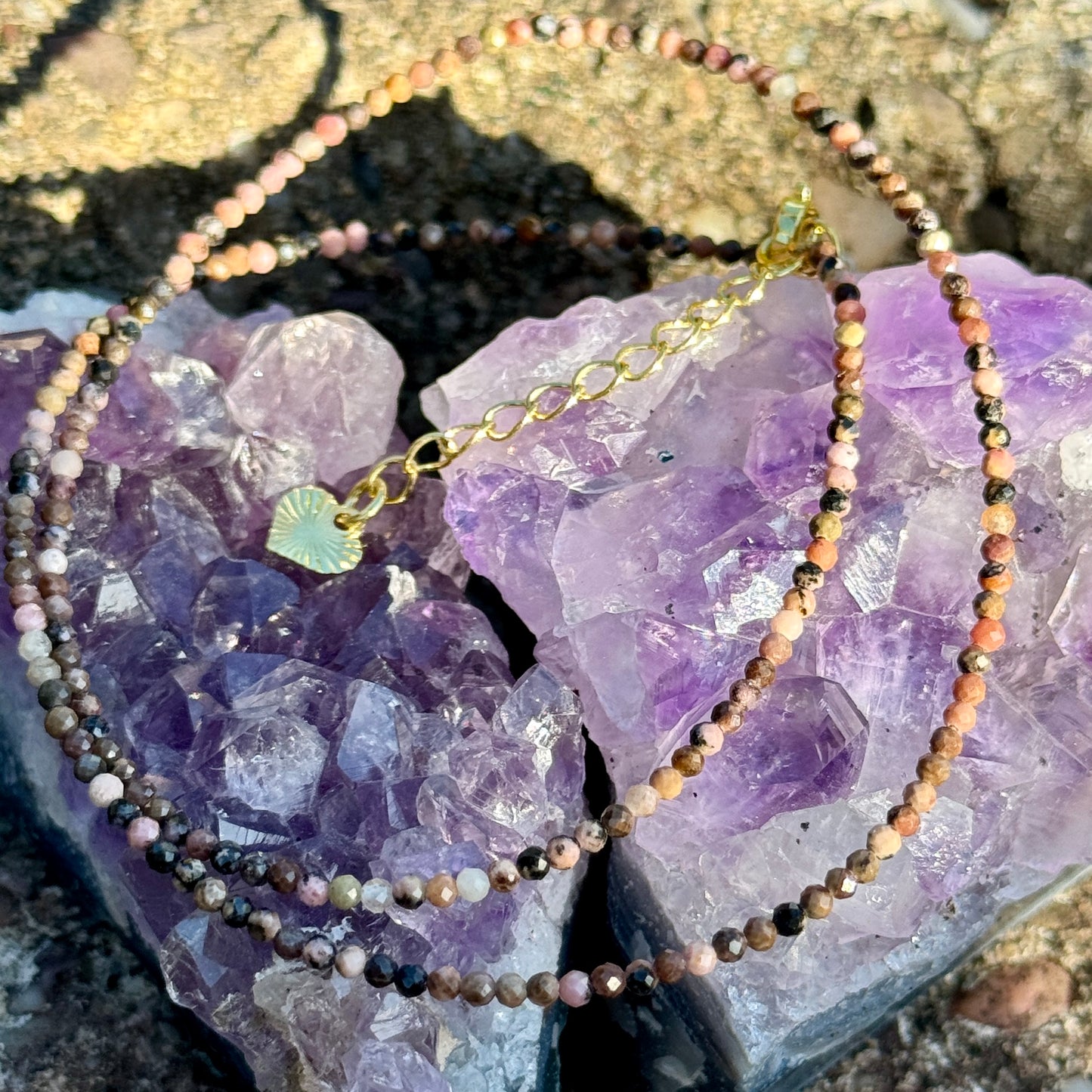 Rhodonite Choker Necklace