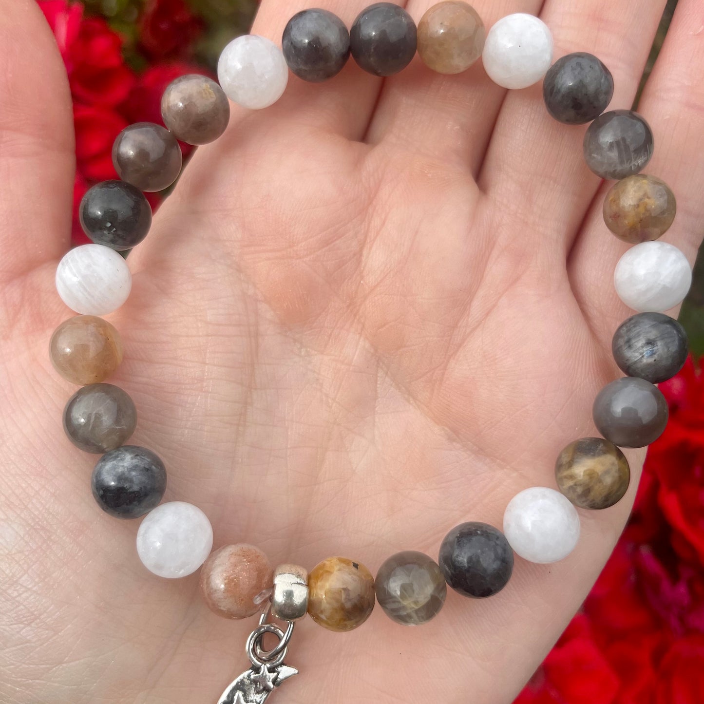Attune To The Moon Beaded Bracelet