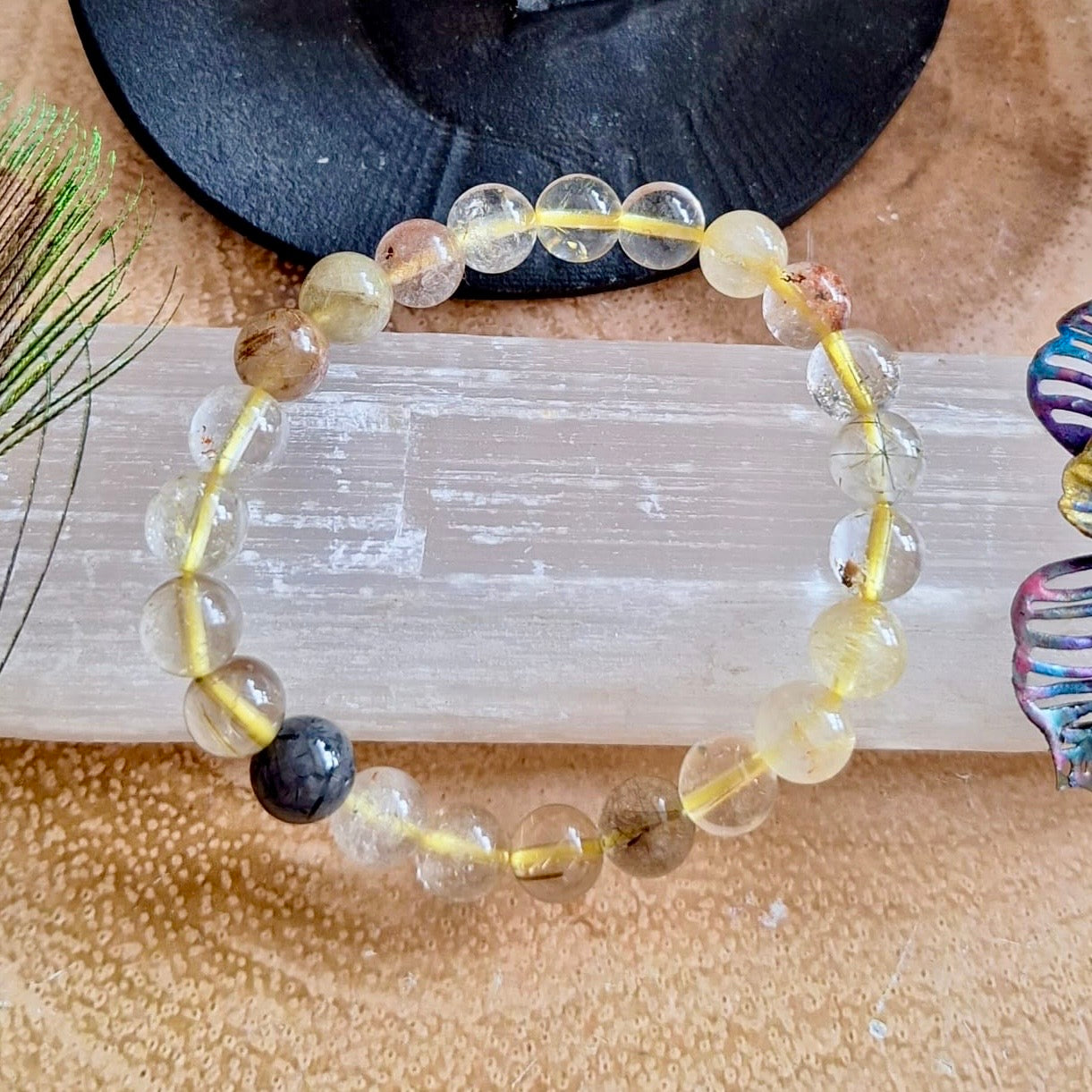 Golden Healer Beaded Bracelet