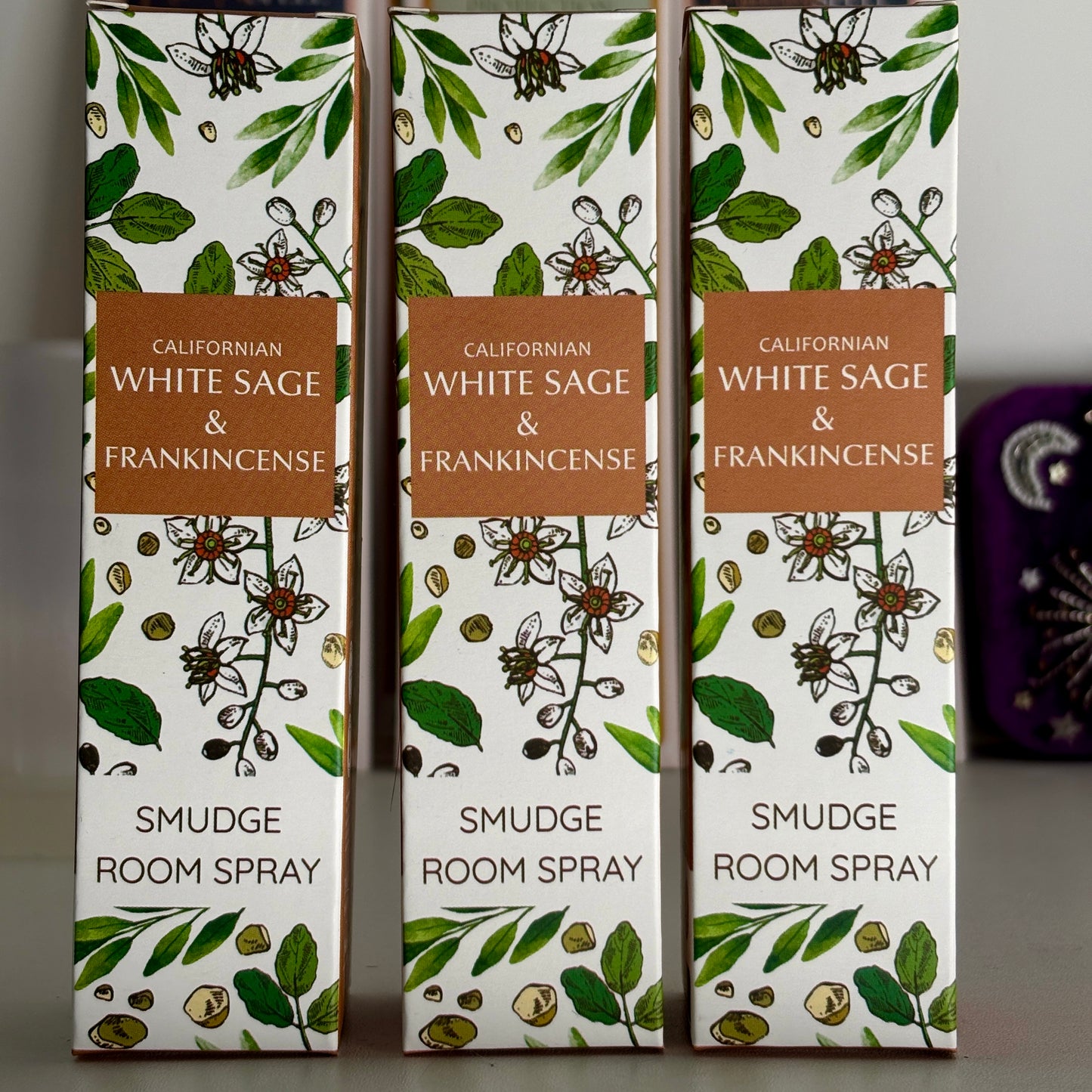 White Sage & Frankincense Smudge Spray