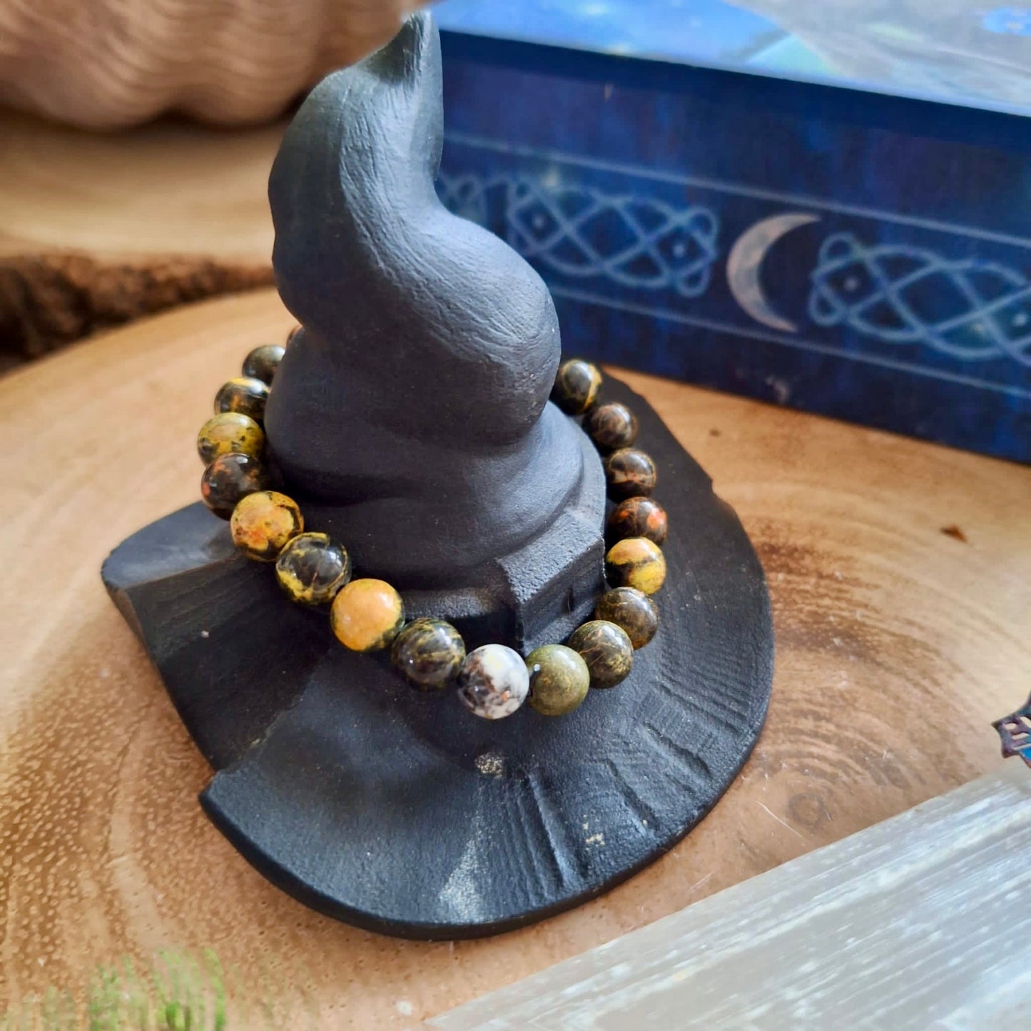 Bumblebee Jasper Beaded Bracelet