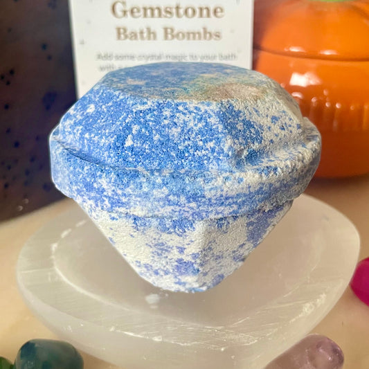 Mystery Crystal Bath Bomb - Blue Raspberry & Pomegranate