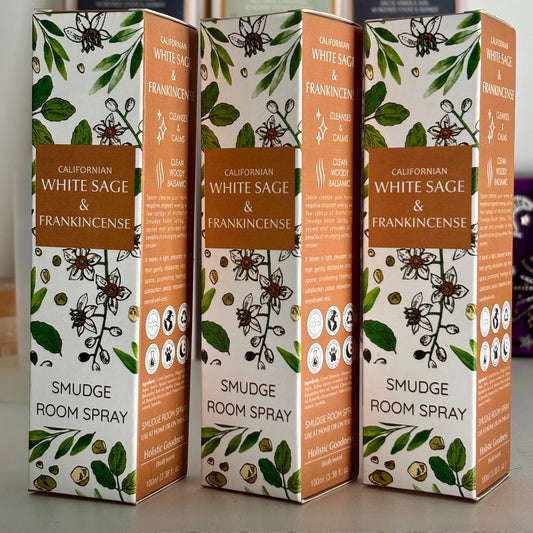 White Sage & Frankincense Smudge Spray