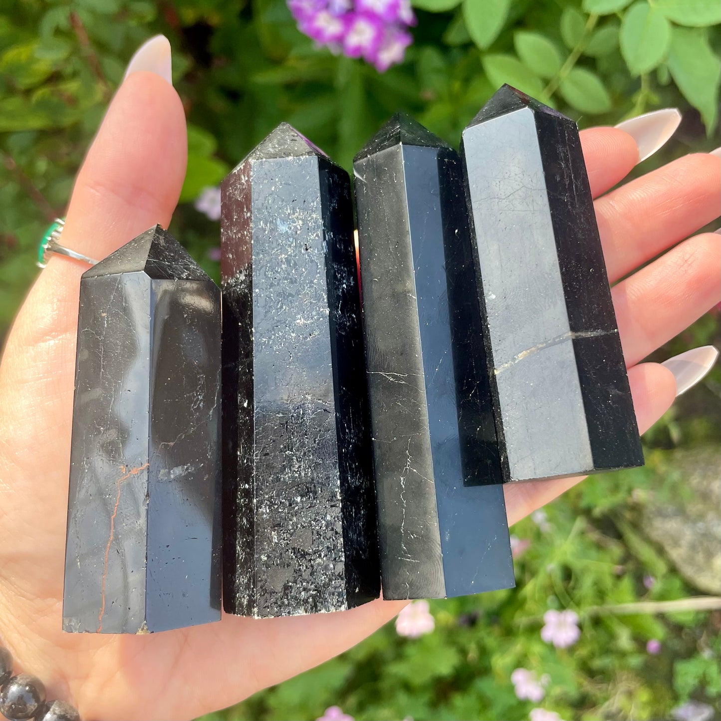 Black Tourmaline Protection Towers 🖤🛡️ 7-8cm
