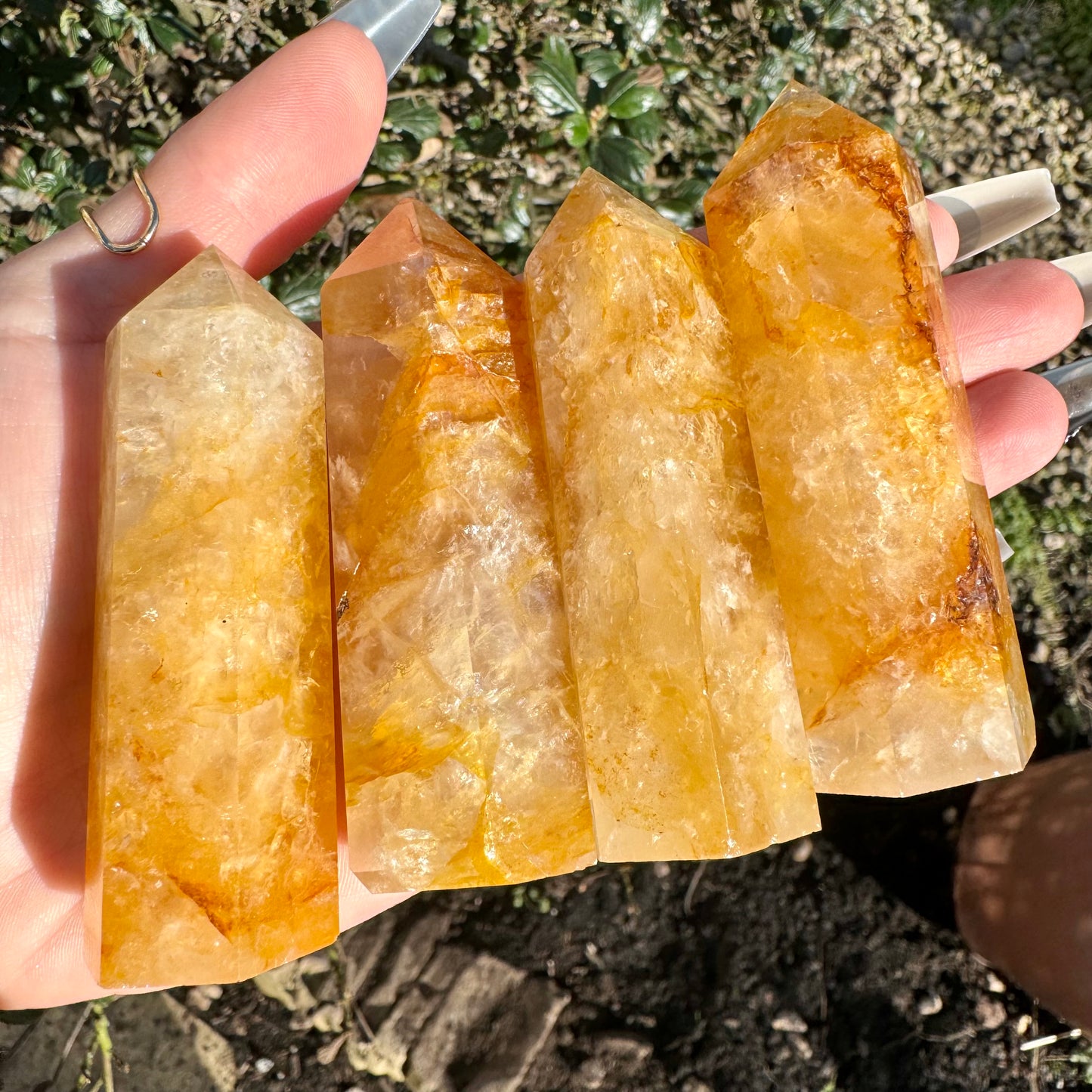 Golden Healer Quartz Towers 🌞 8-9cm