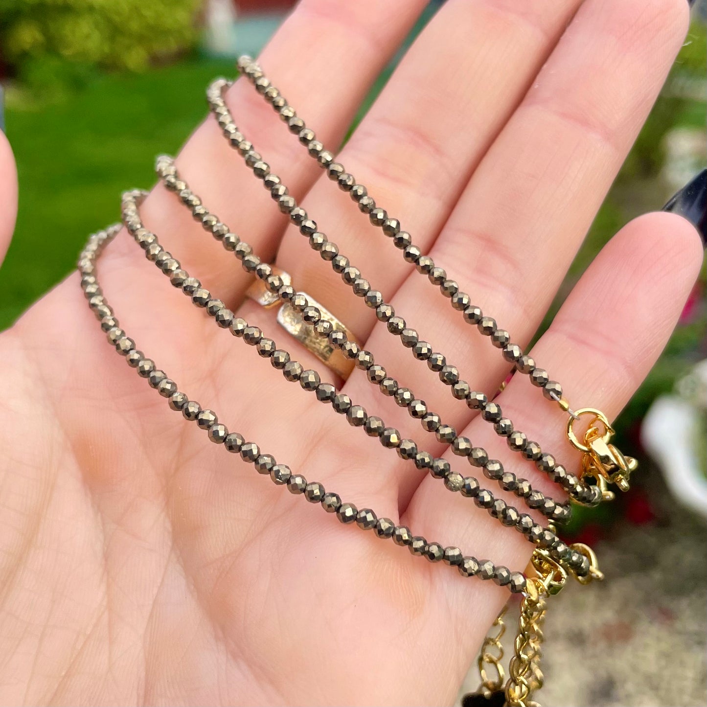 Pyrite Minimalist Bracelet 💰