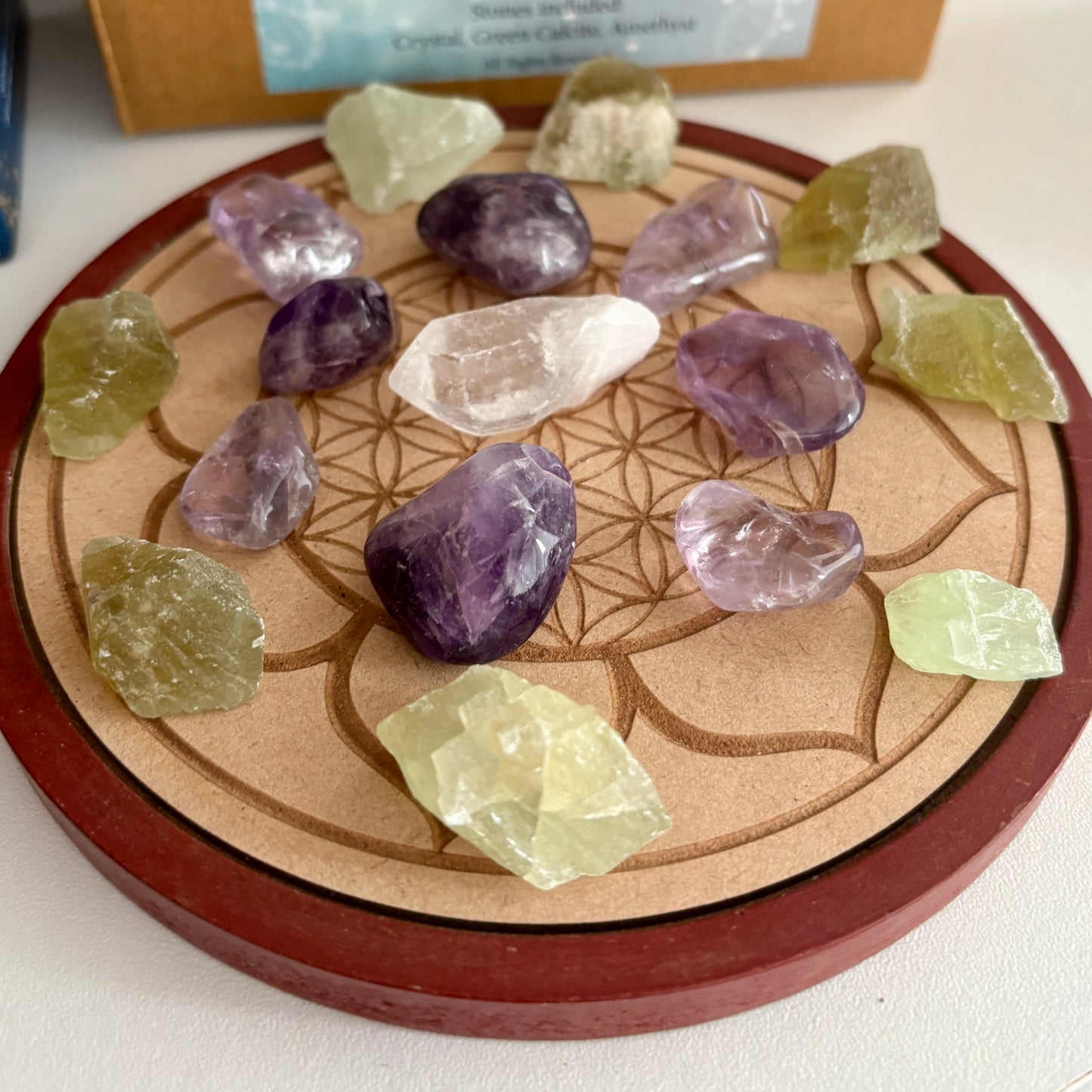 Ultimate Healing Crystal Grid Kit