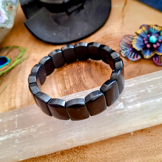 Shungite Chunky Bangle - EMF tested ✔️