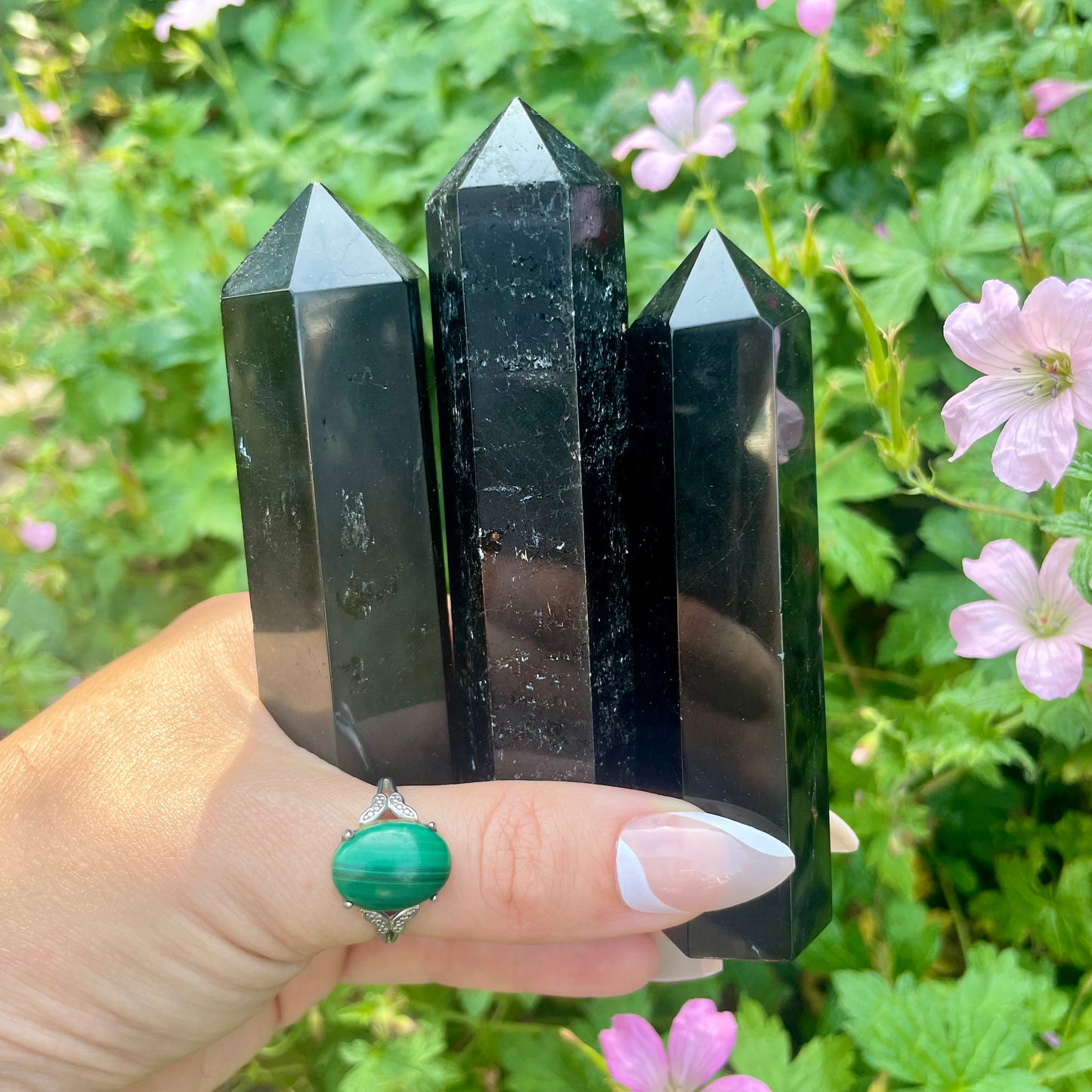 Black Tourmaline Protection Towers 🖤🛡️ 7-8cm