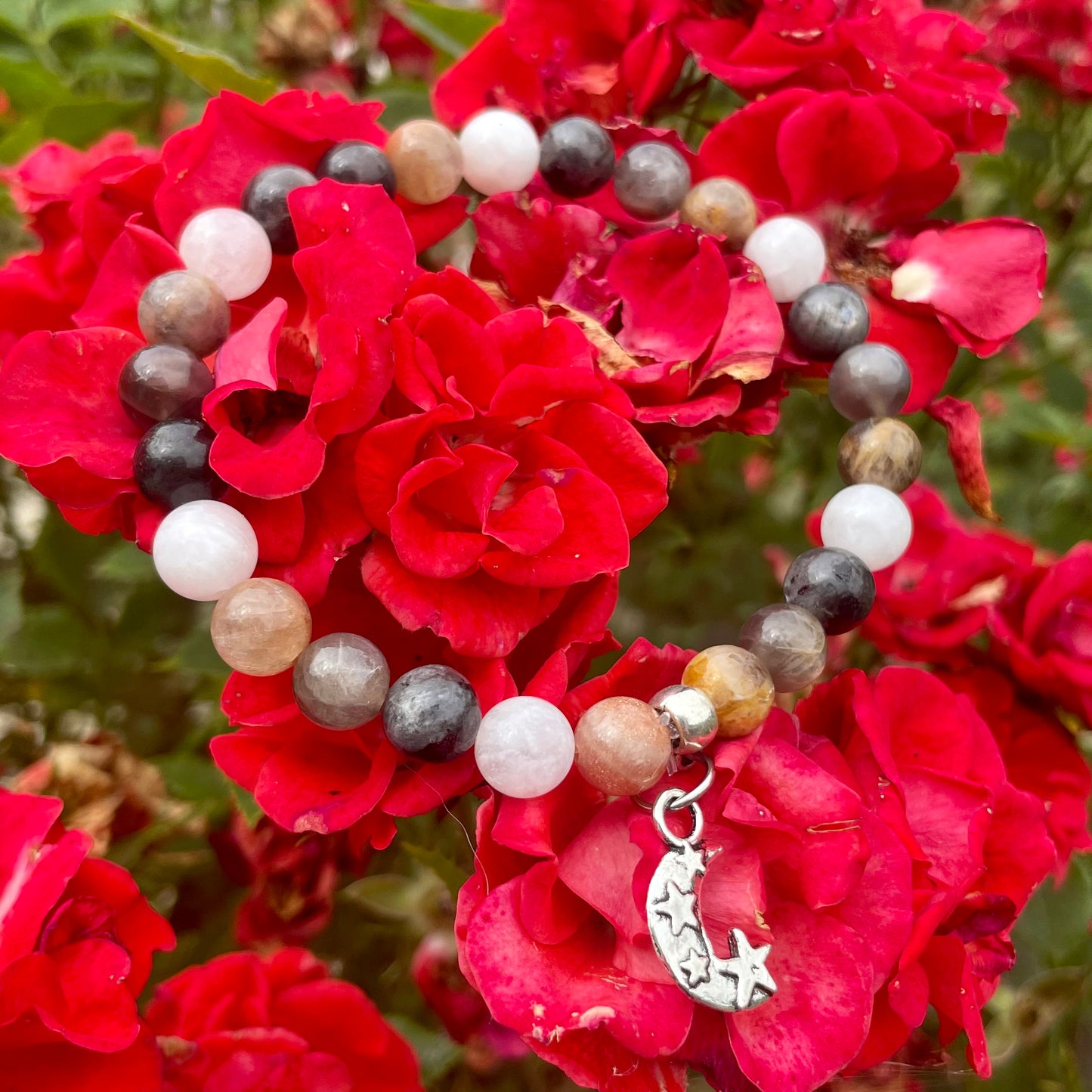 Attune To The Moon Beaded Bracelet